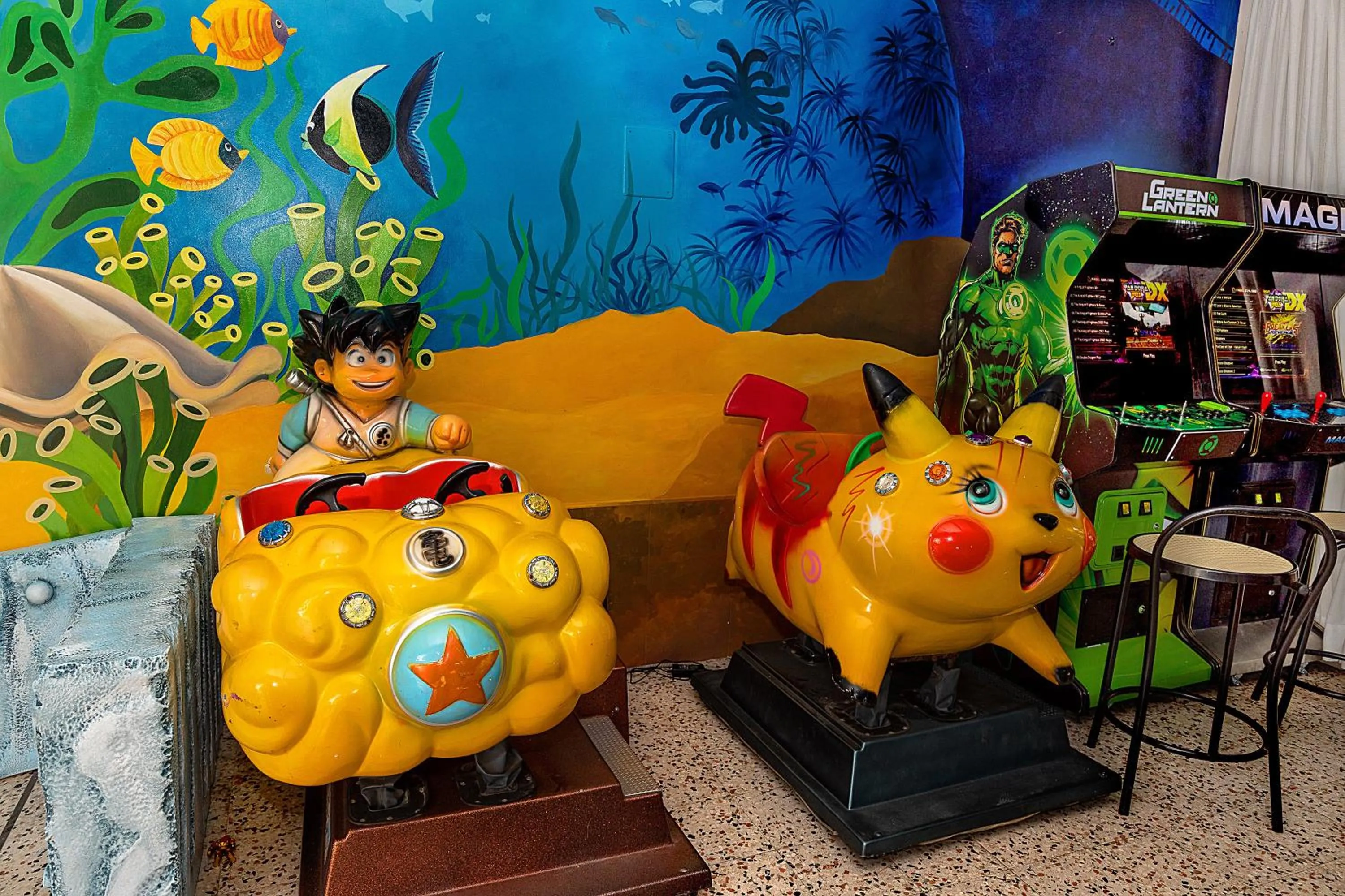 Children play ground in Hotel Villa Elena