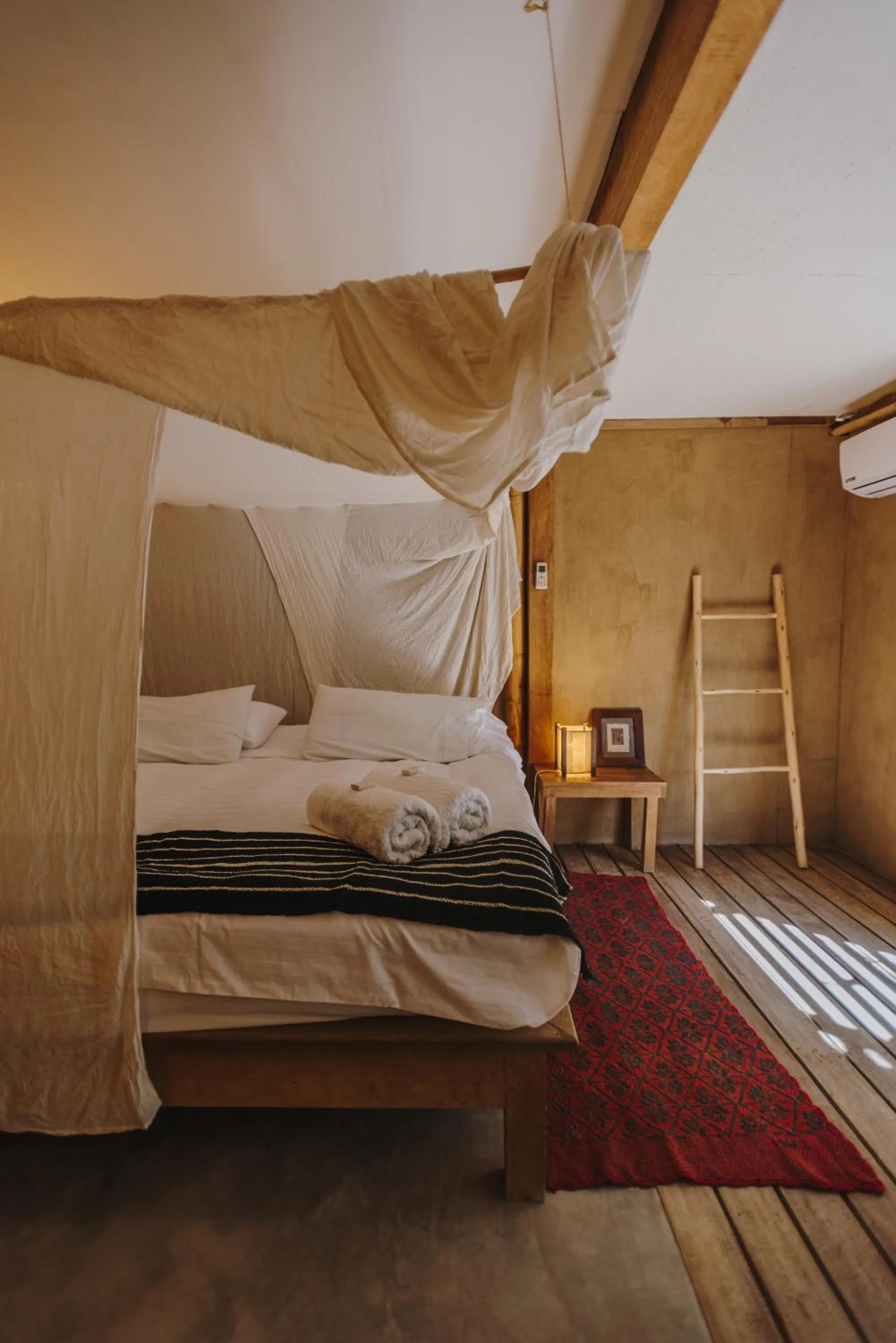 Bed in Eco Lodge Mancora