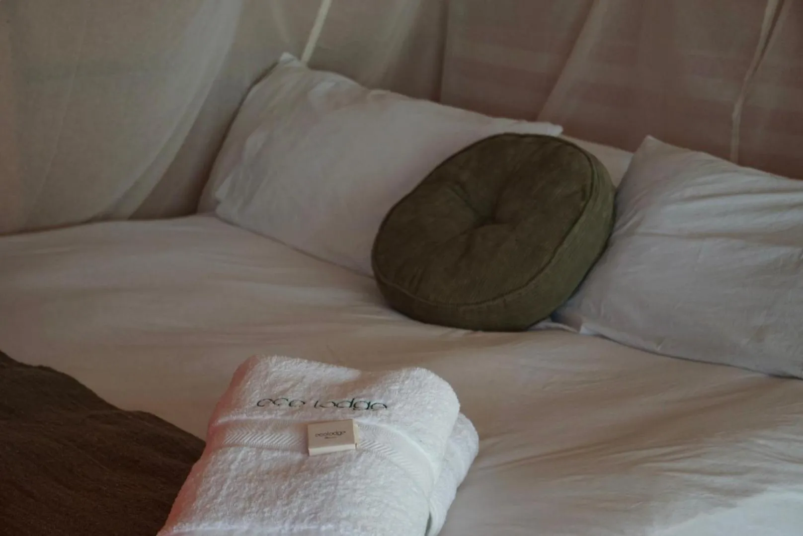 Bed in Eco Lodge Mancora