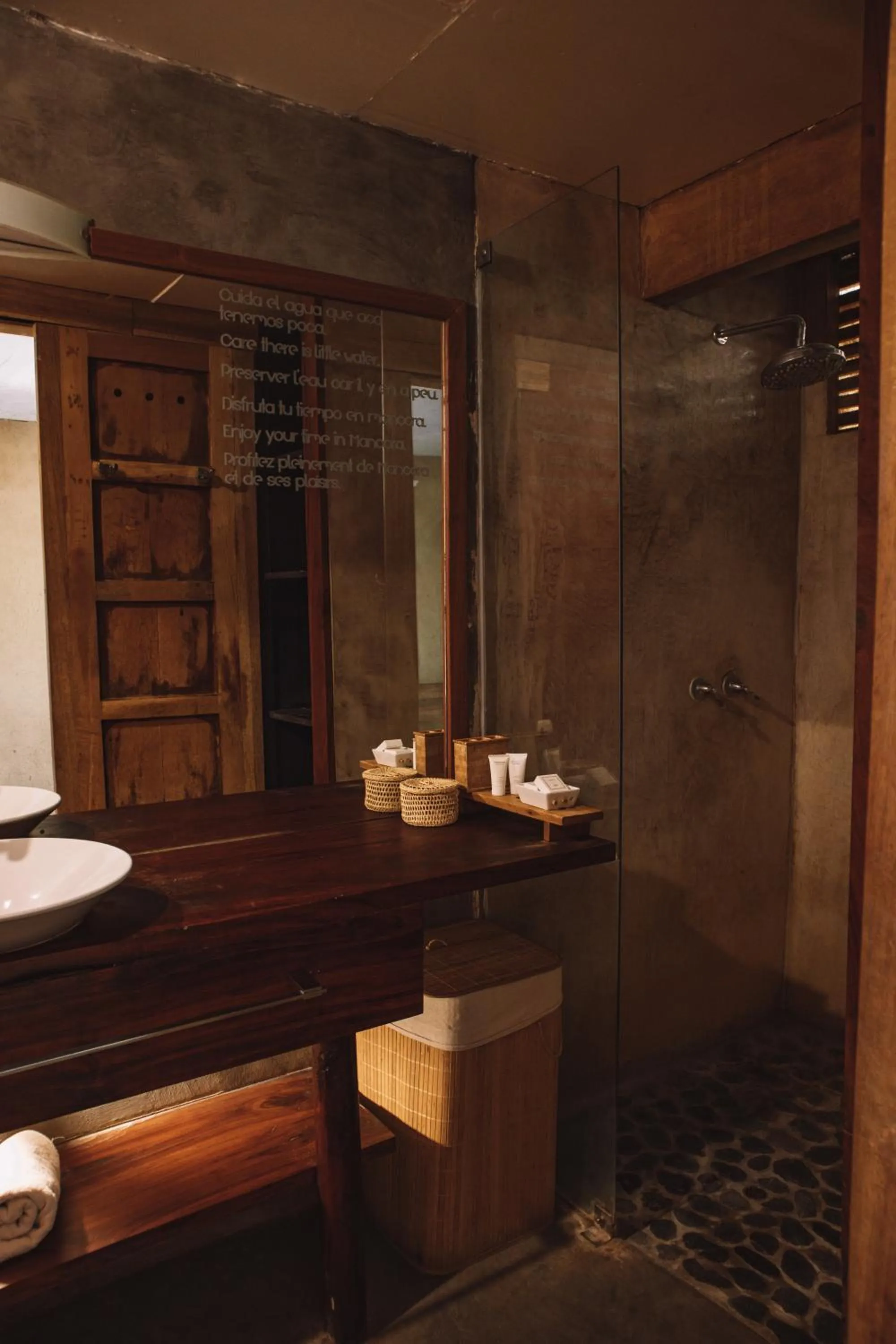 Bathroom in Eco Lodge Mancora