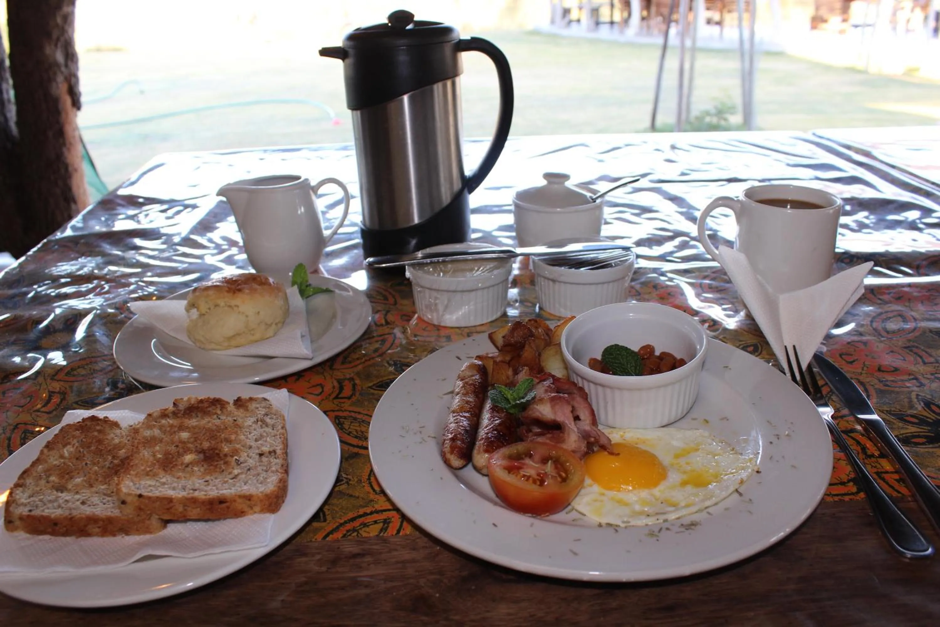 Breakfast in Tantebane Game Ranch