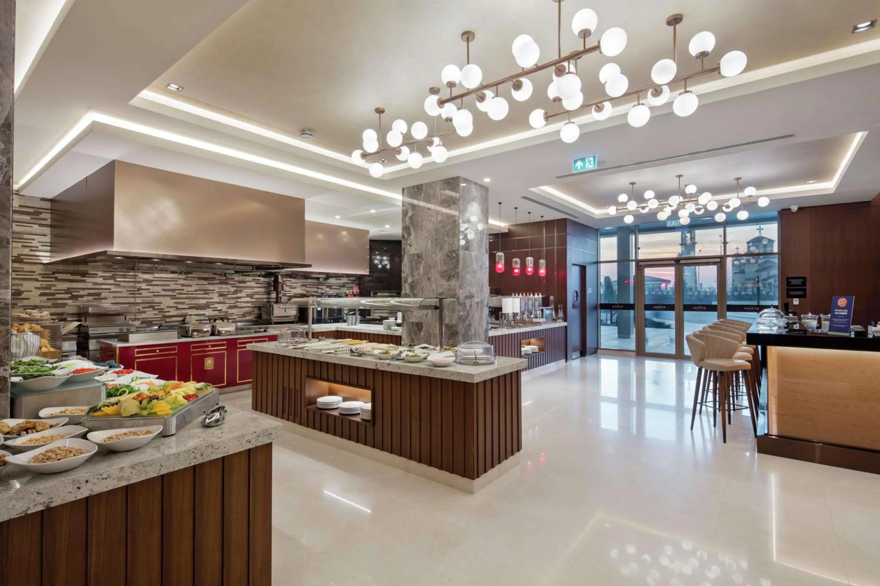 Breakfast in DoubleTree By Hilton Skopje