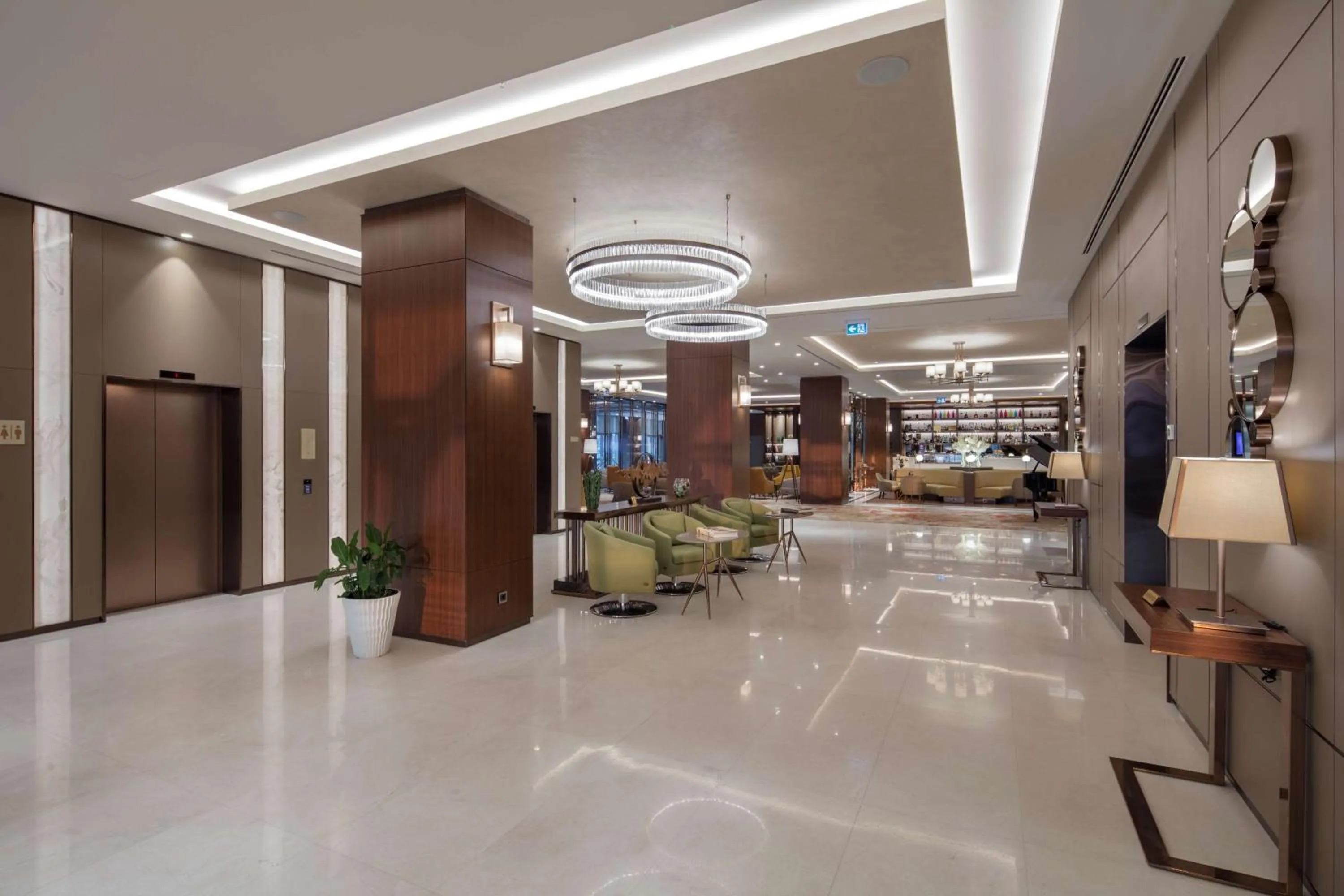 Lobby or reception in DoubleTree By Hilton Skopje