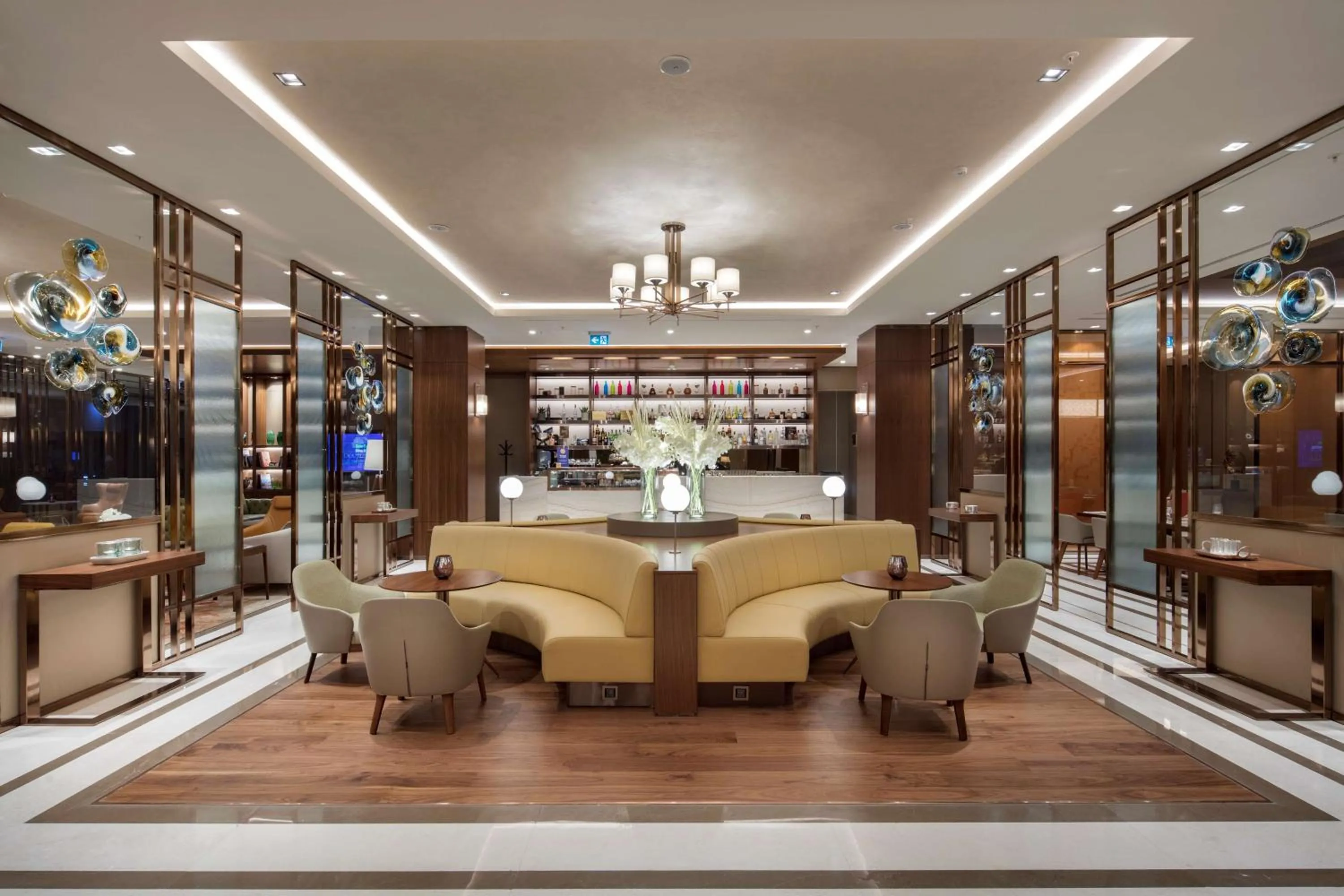 Lounge or bar in DoubleTree By Hilton Skopje