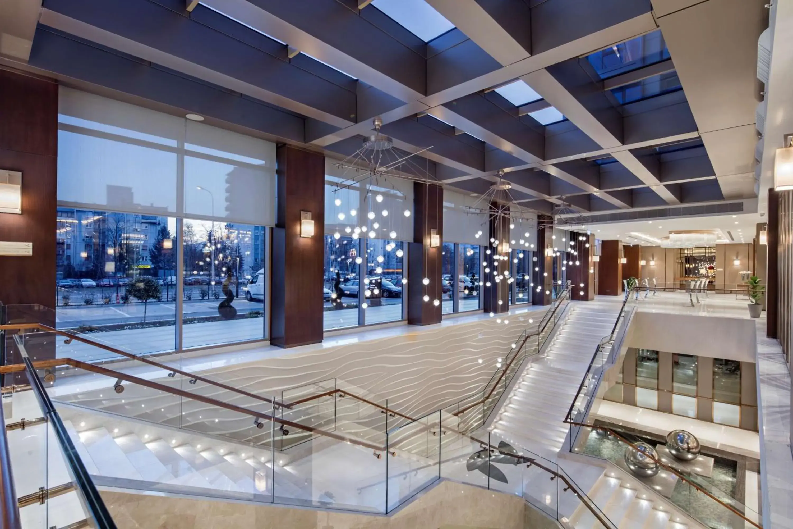 Lobby or reception in DoubleTree By Hilton Skopje Lobby or reception in DoubleTree By Hilton Skopje