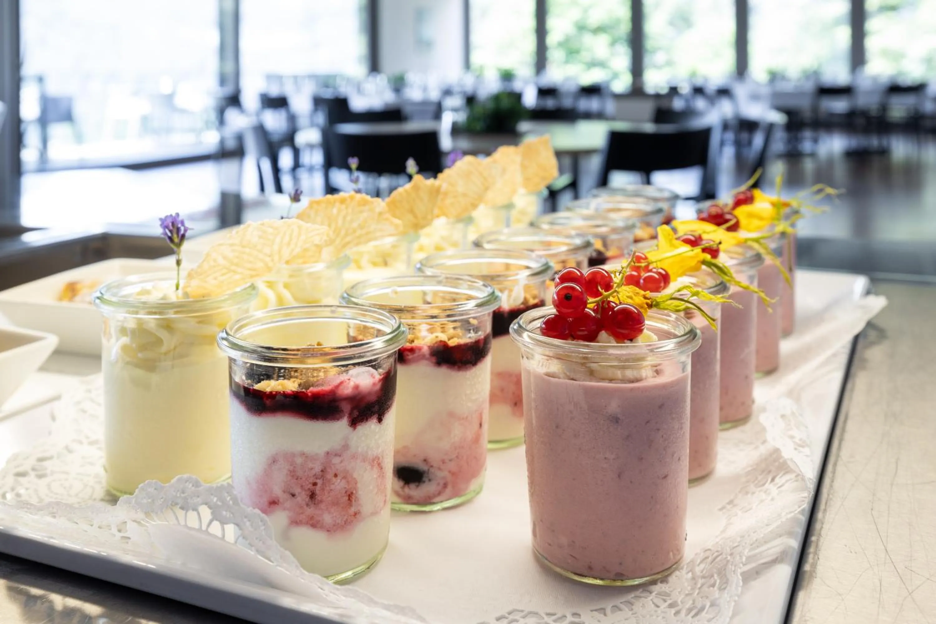 Restaurant/places to eat in B&B Hotel Mattli Übernachtung Frühstück