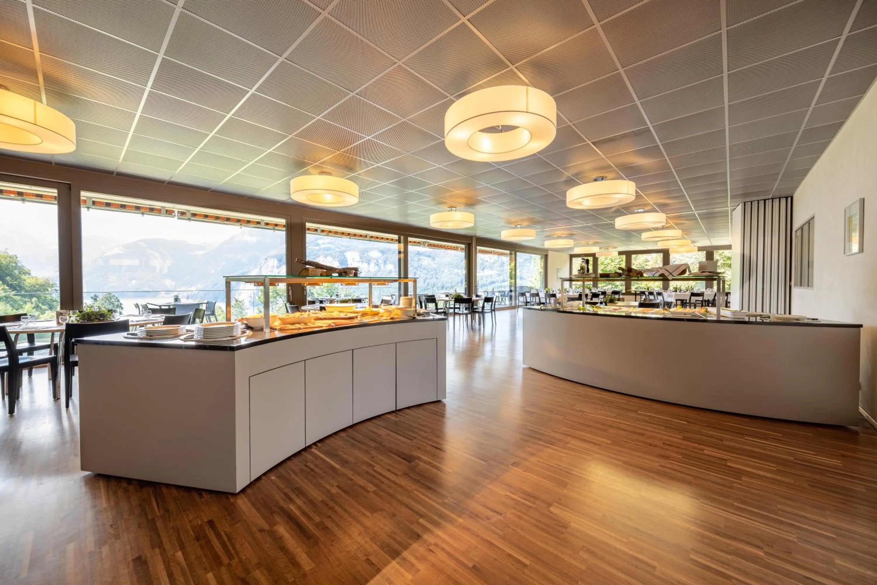 Restaurant/places to eat in B&B Hotel Mattli Übernachtung Frühstück