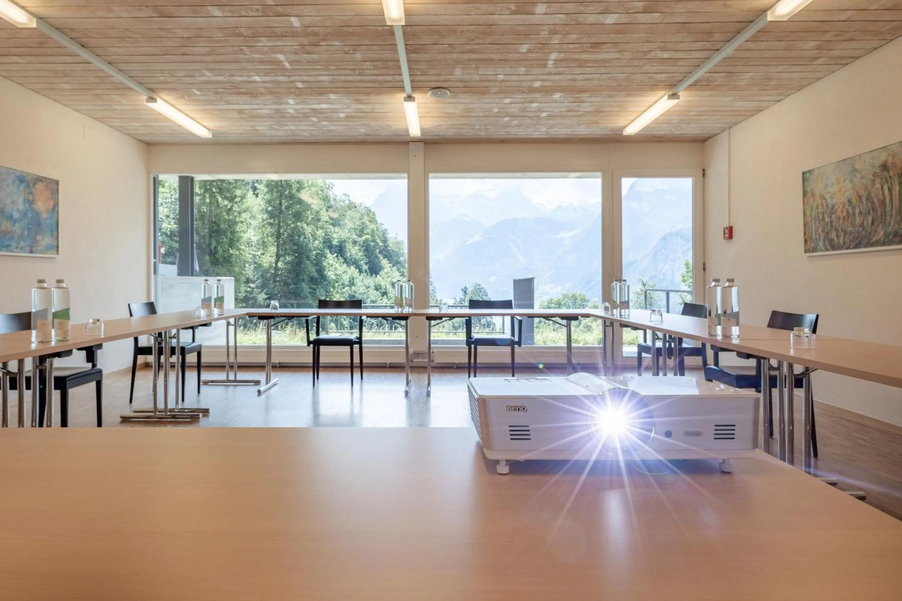 Meeting/conference room in B&B Hotel Mattli Übernachtung Frühstück