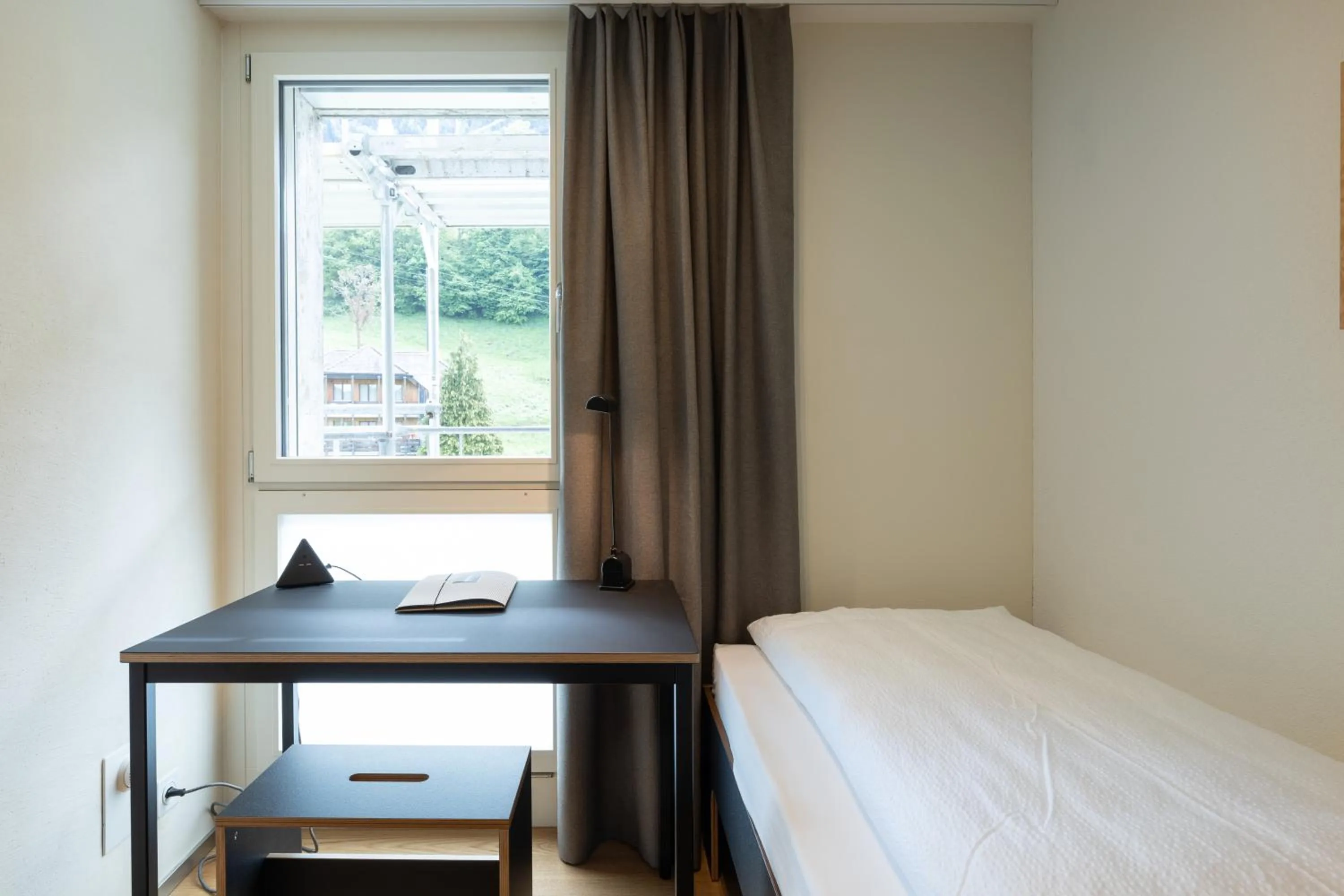 Bed in B&B Hotel Mattli Übernachtung Frühstück