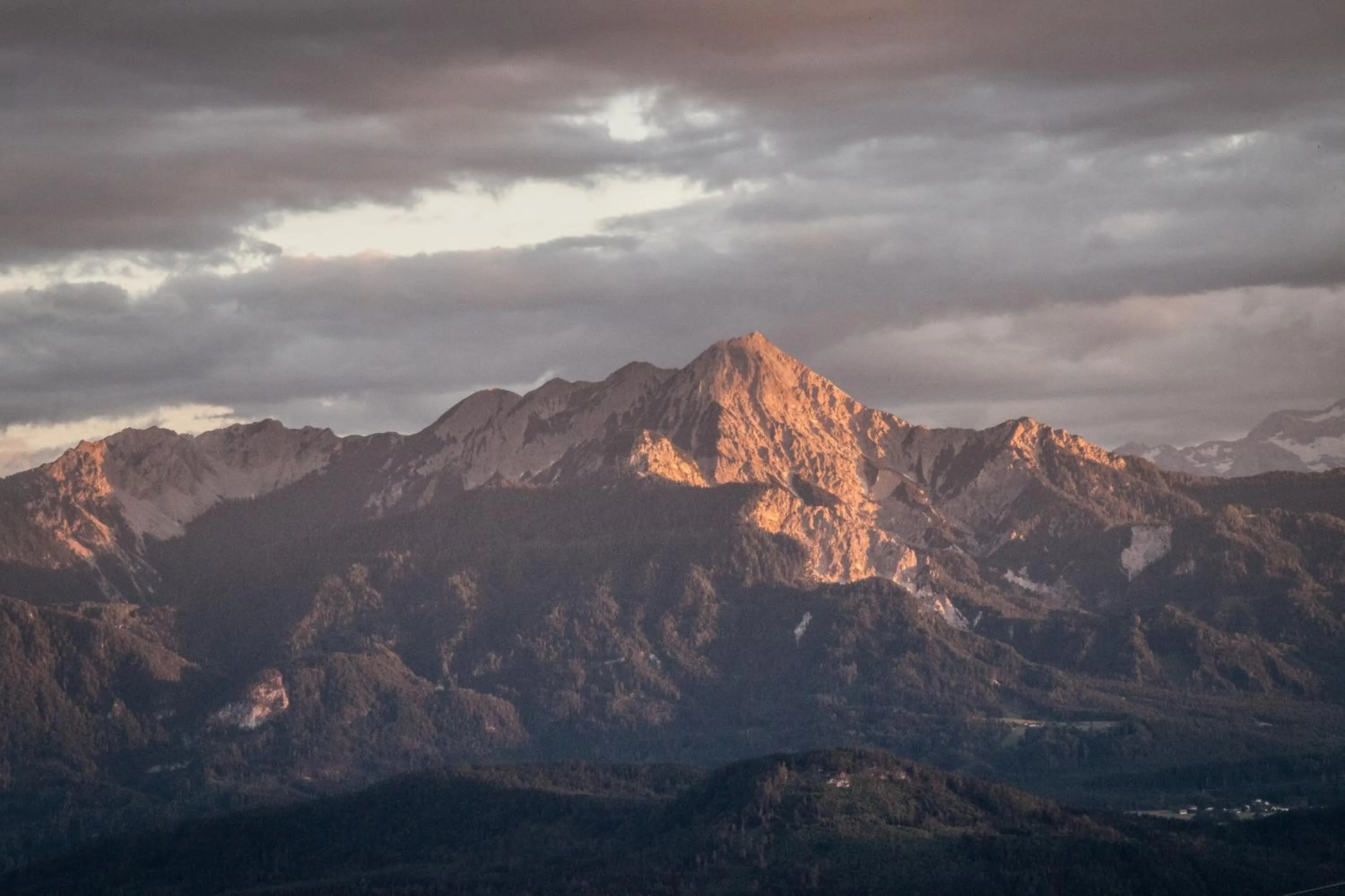 Mountain view in Pleschinhof
