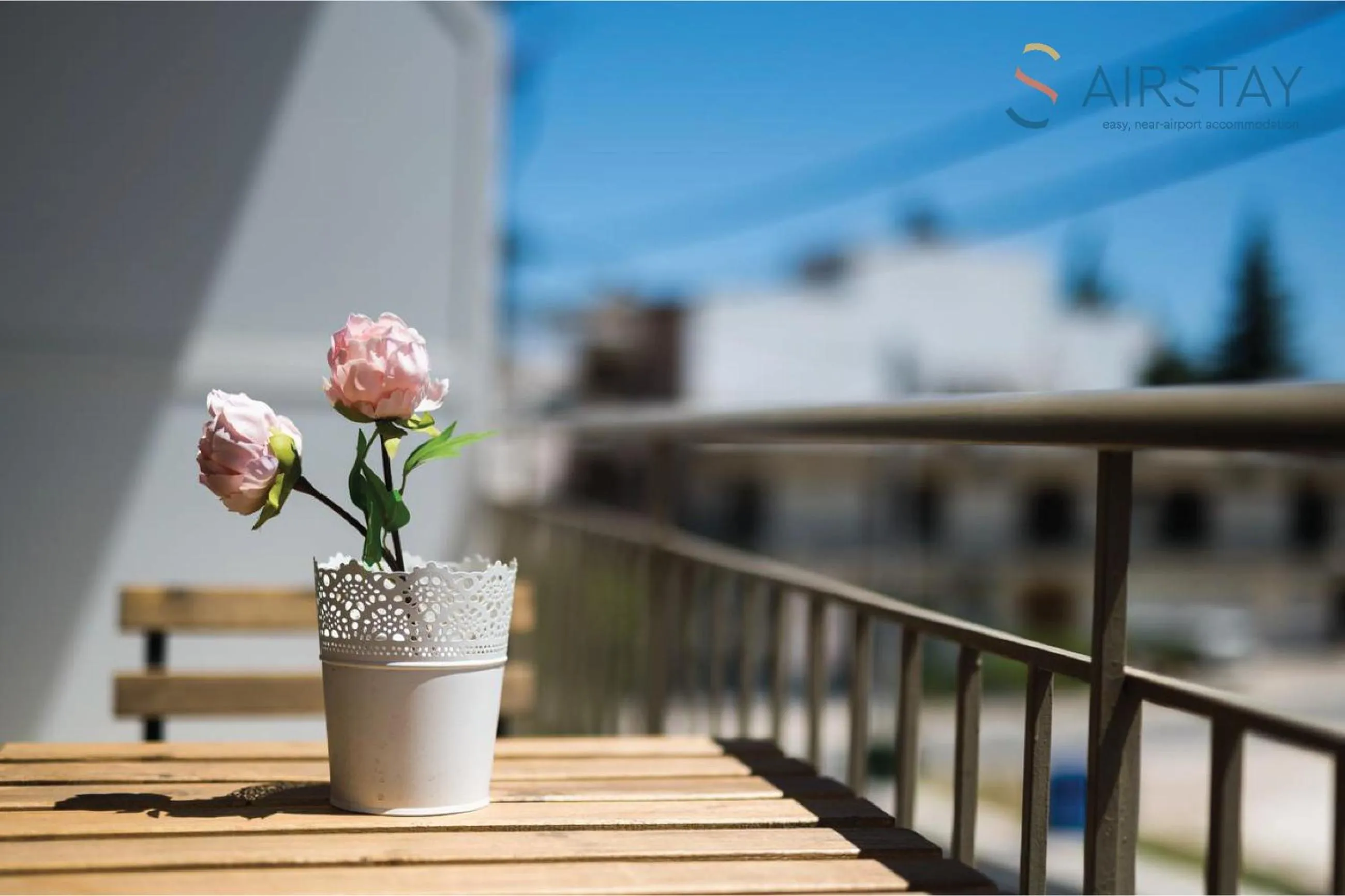 Balcony/Terrace in Anivia Apartments Airport by Airstay