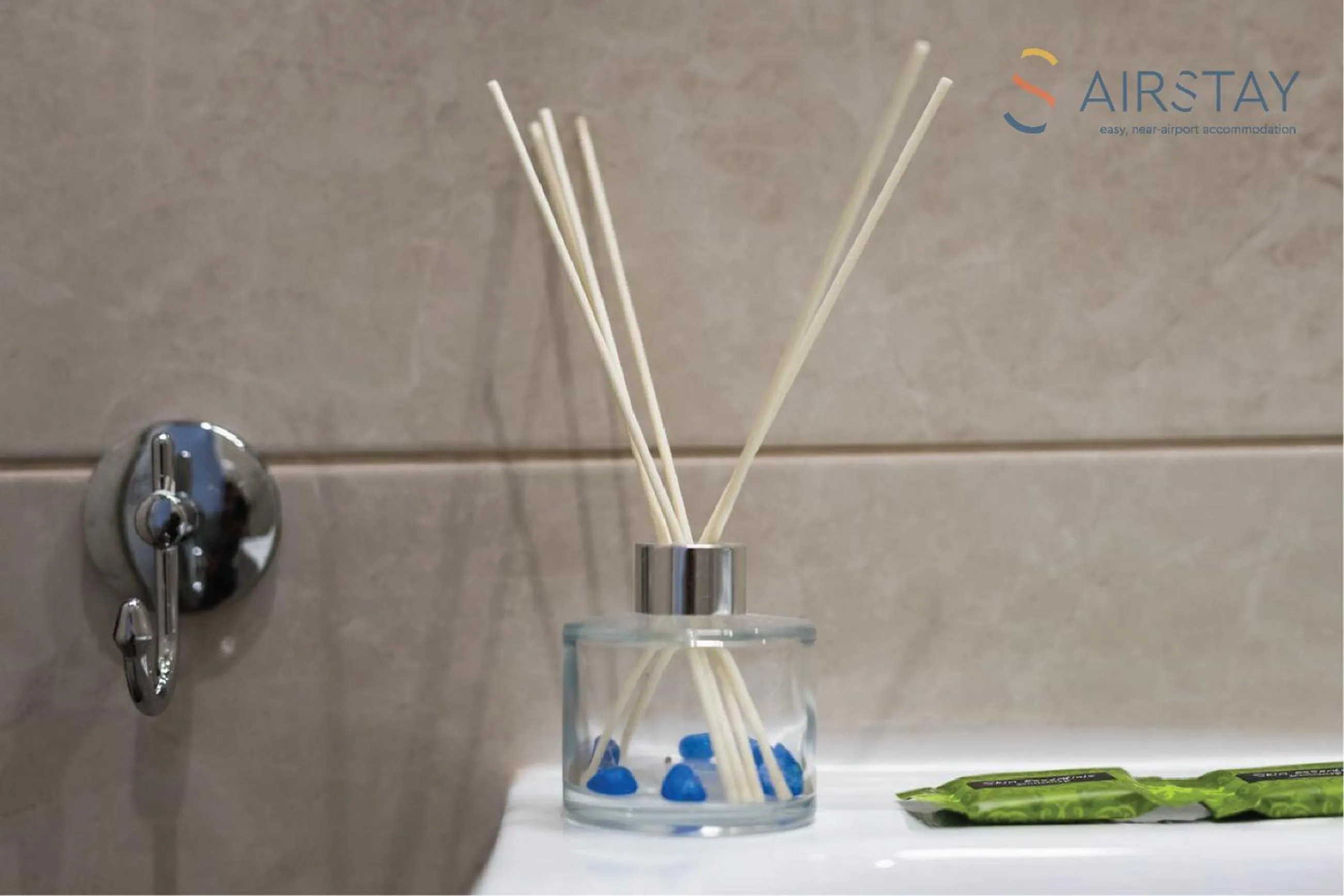 Bathroom in Anivia Apartments Airport by Airstay