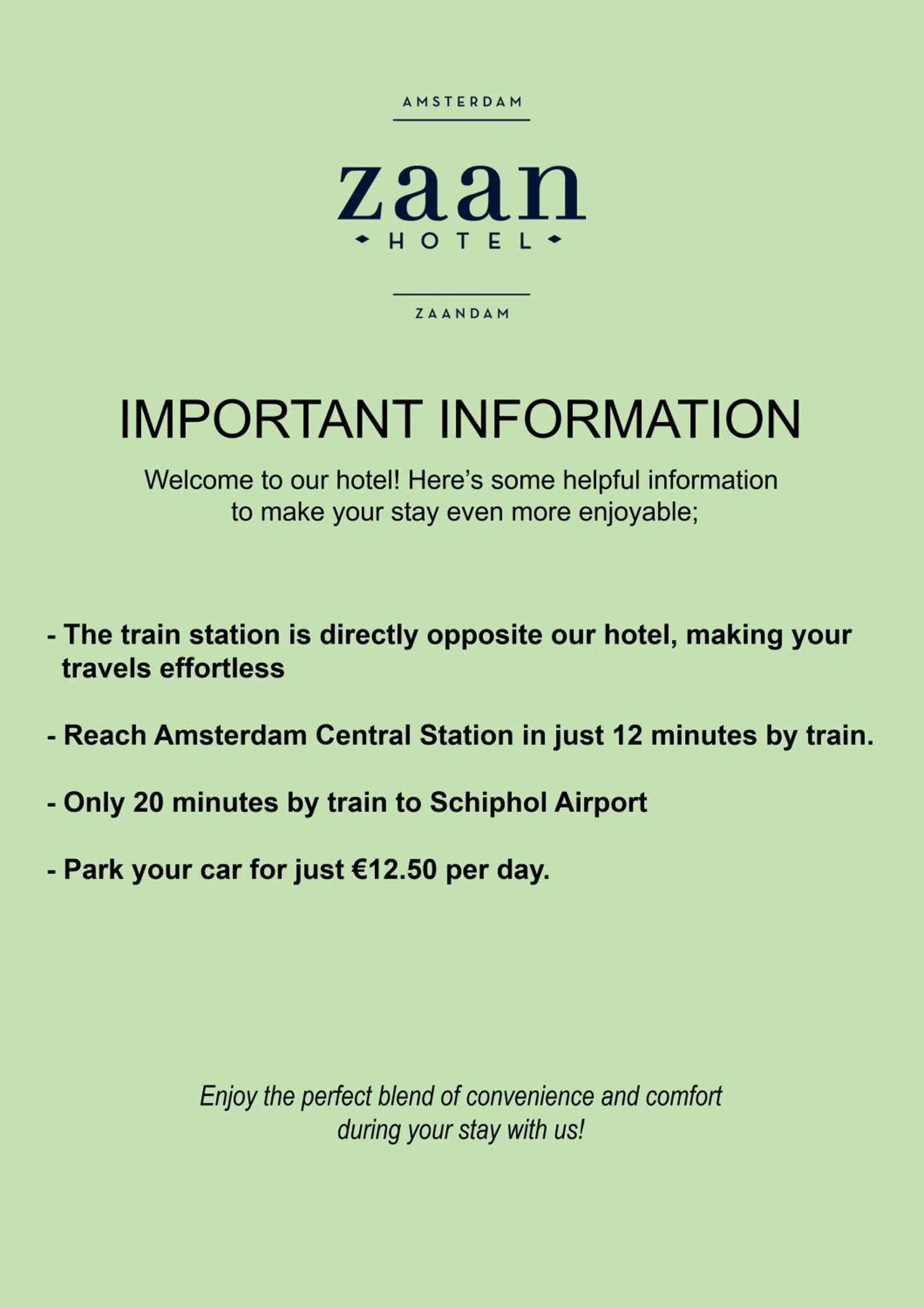 Property building in Zaan Hotel Amsterdam - Zaandam Property building in Zaan Hotel Amsterdam - Zaandam