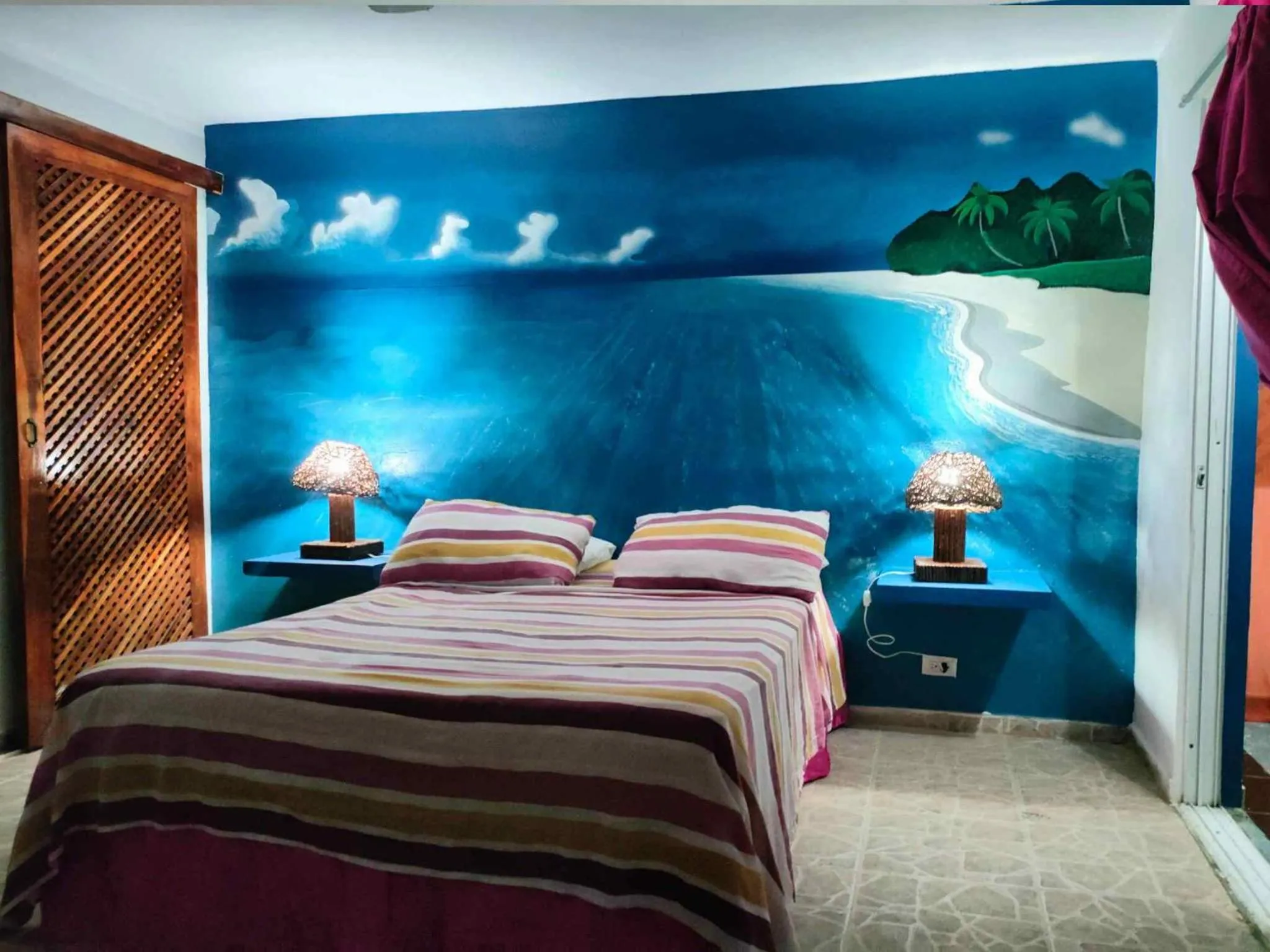 Photo of the whole room, Bed in House Jardin Del Caribe