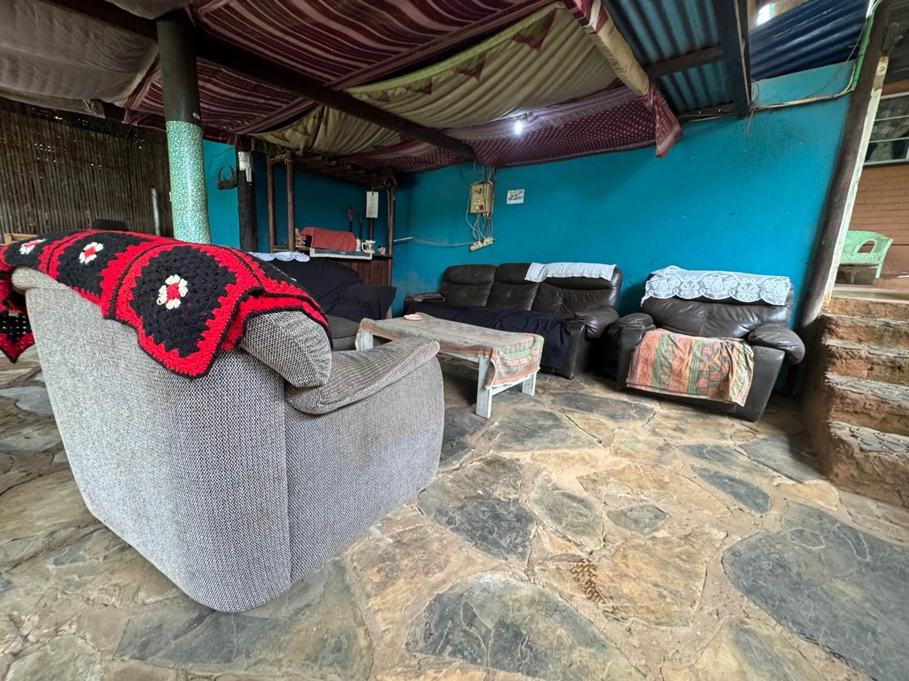 Patio in Sabie Gypsy's Backpackers