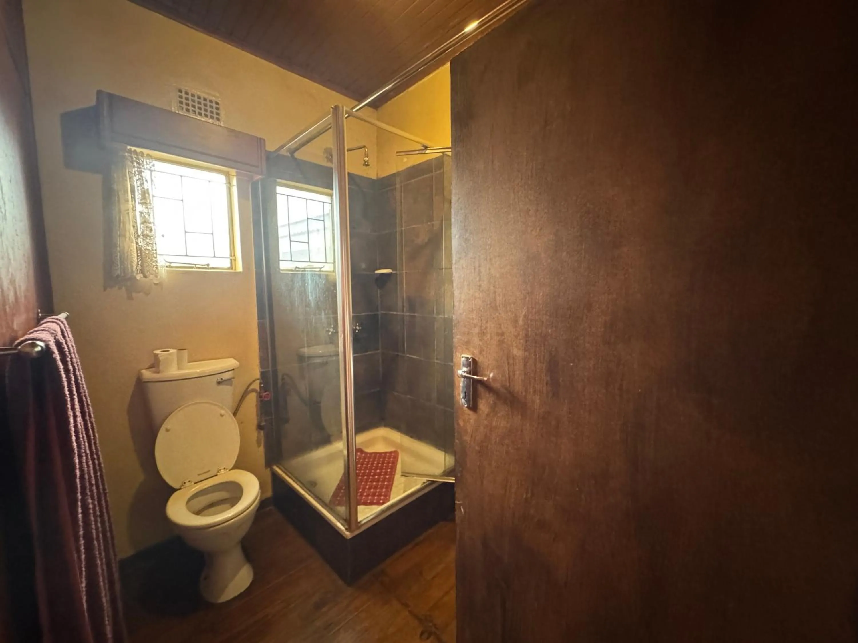Shower in Sabie Gypsy's Backpackers