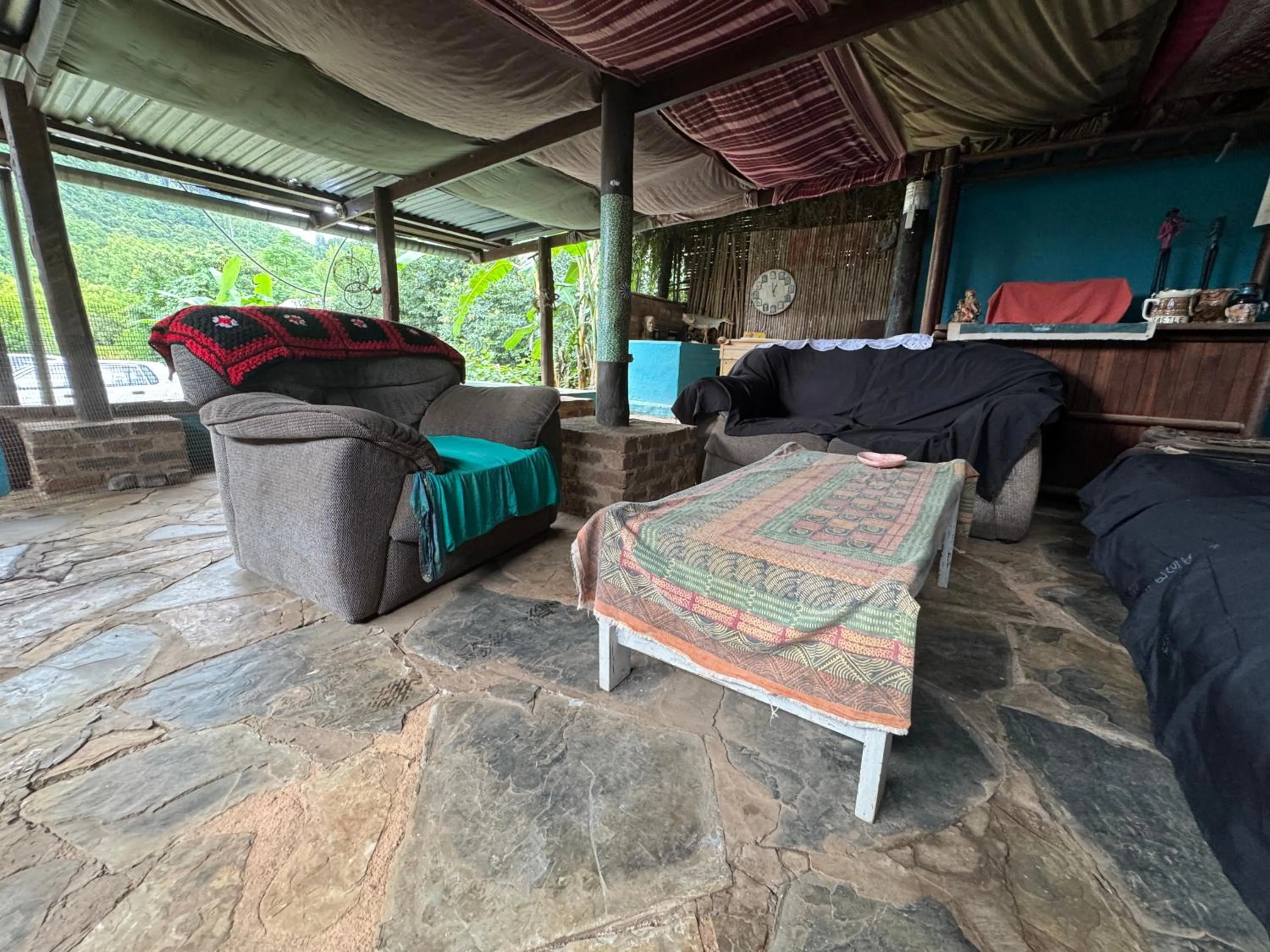Patio in Sabie Gypsy's Backpackers