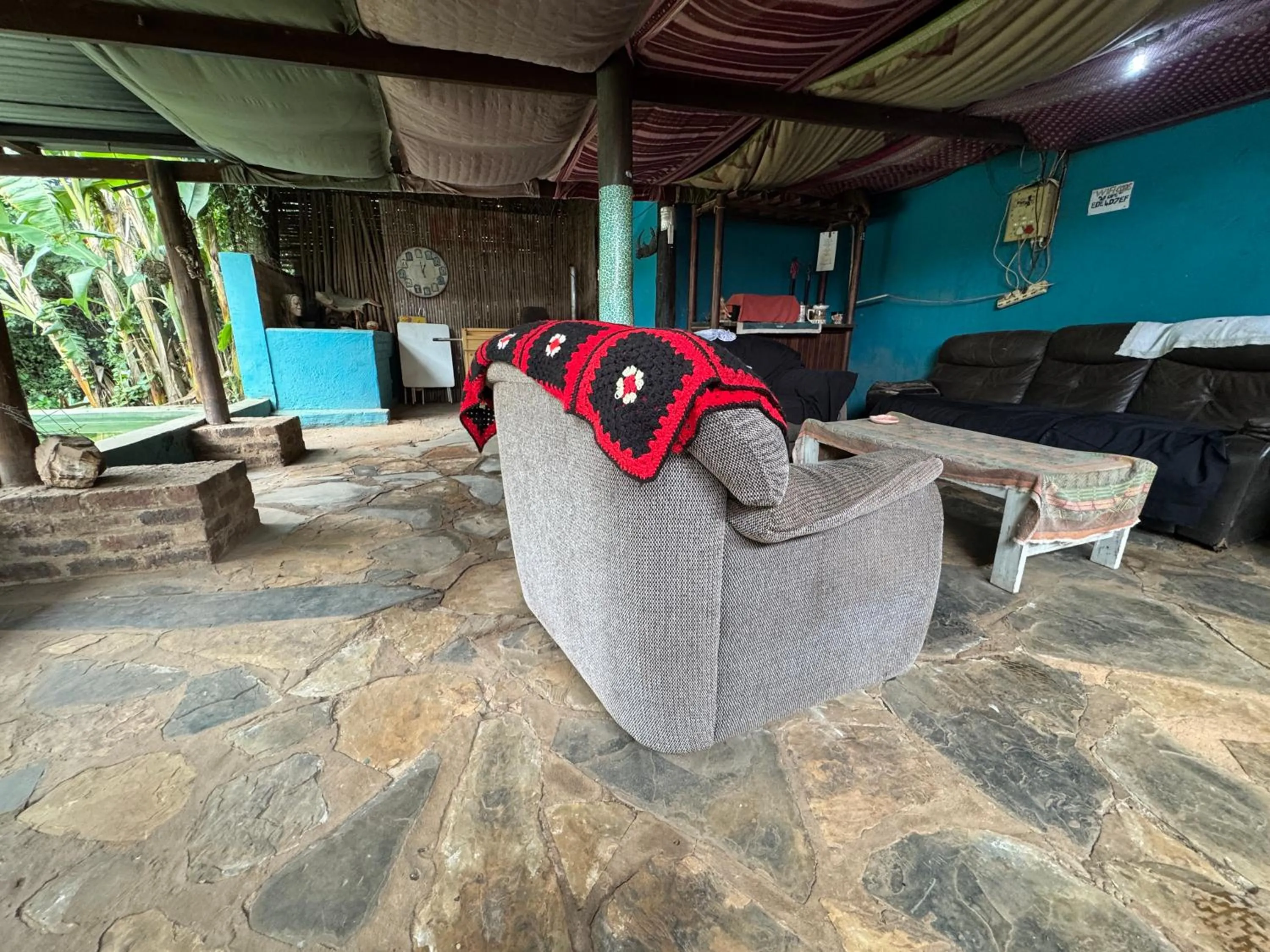 Patio in Sabie Gypsy's Backpackers