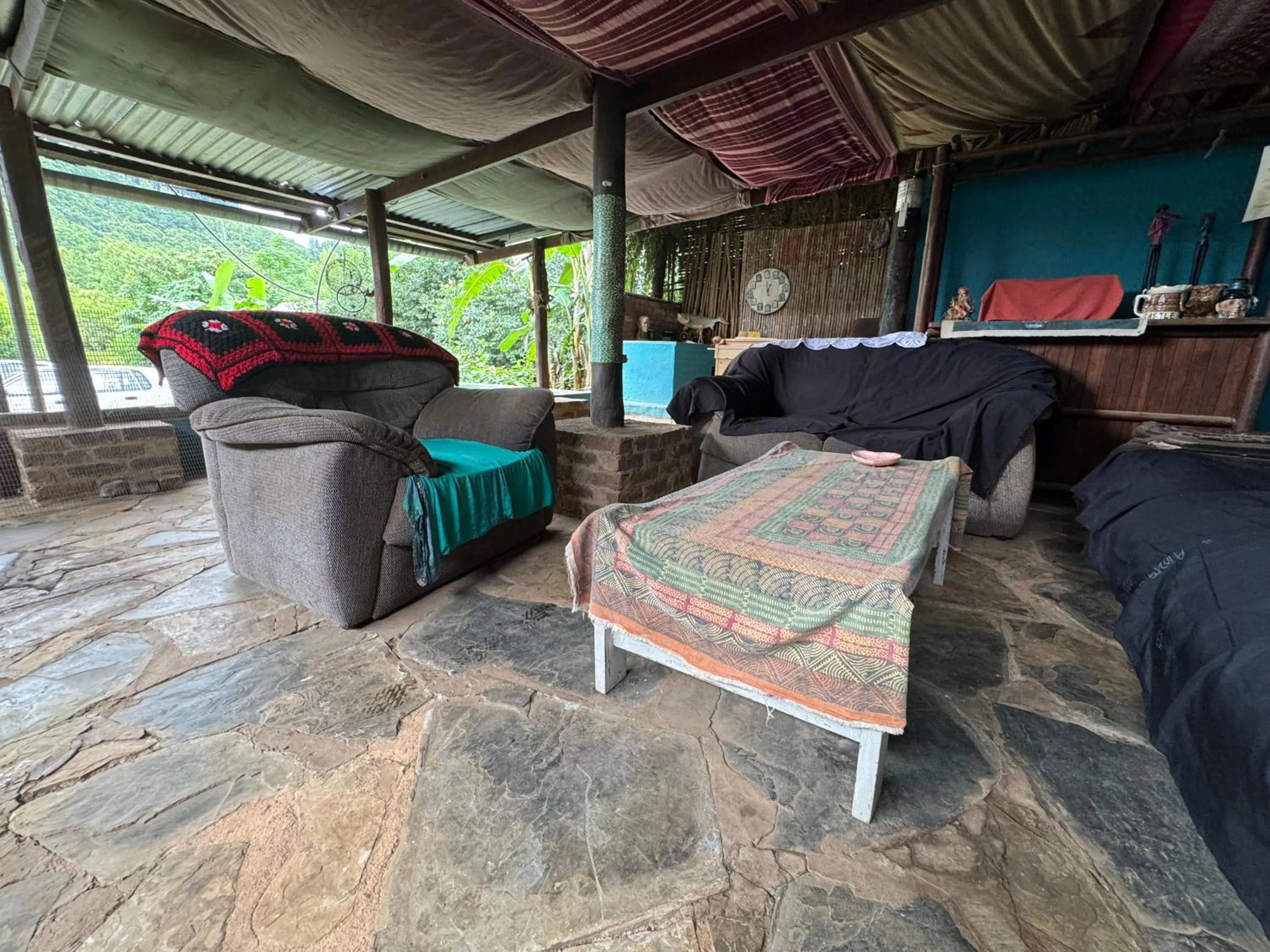 Patio in Sabie Gypsy's Backpackers