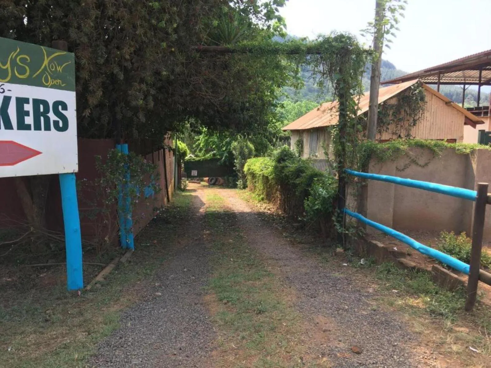 Facade/entrance in Sabie Gypsy's Backpackers