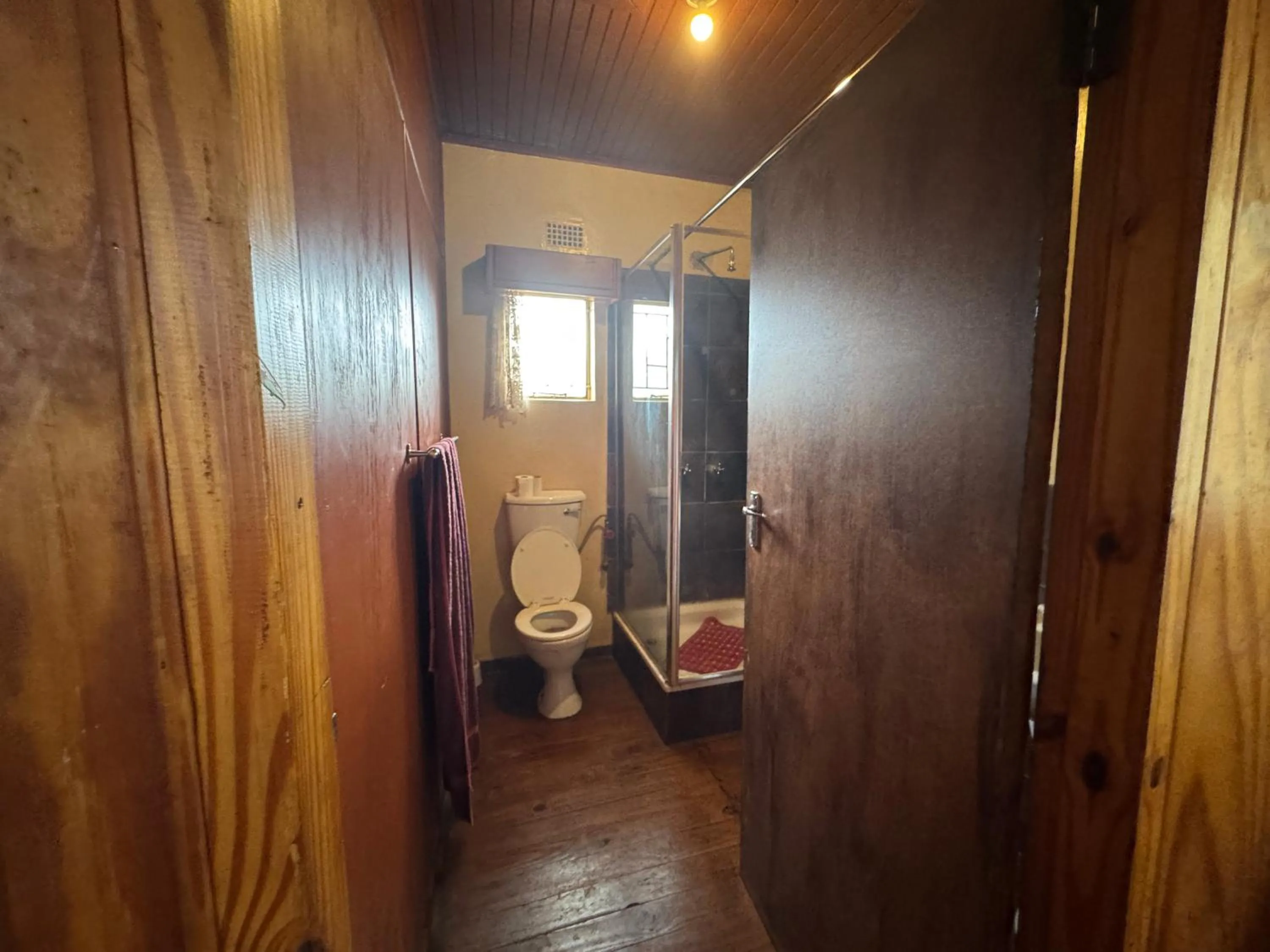 Shower in Sabie Gypsy's Backpackers