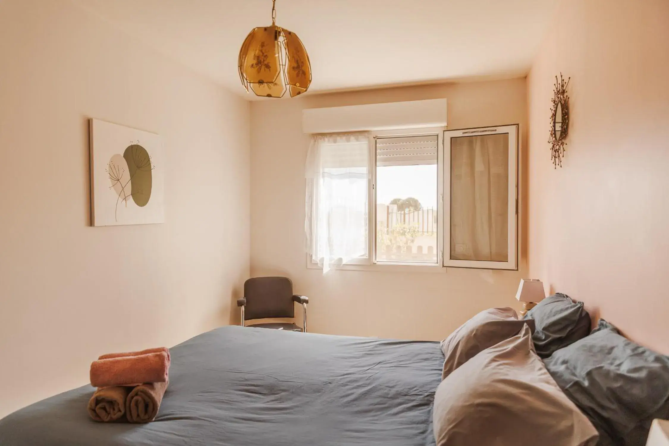 Bed in Mas Saint-Ange Bed in Mas Saint-Ange