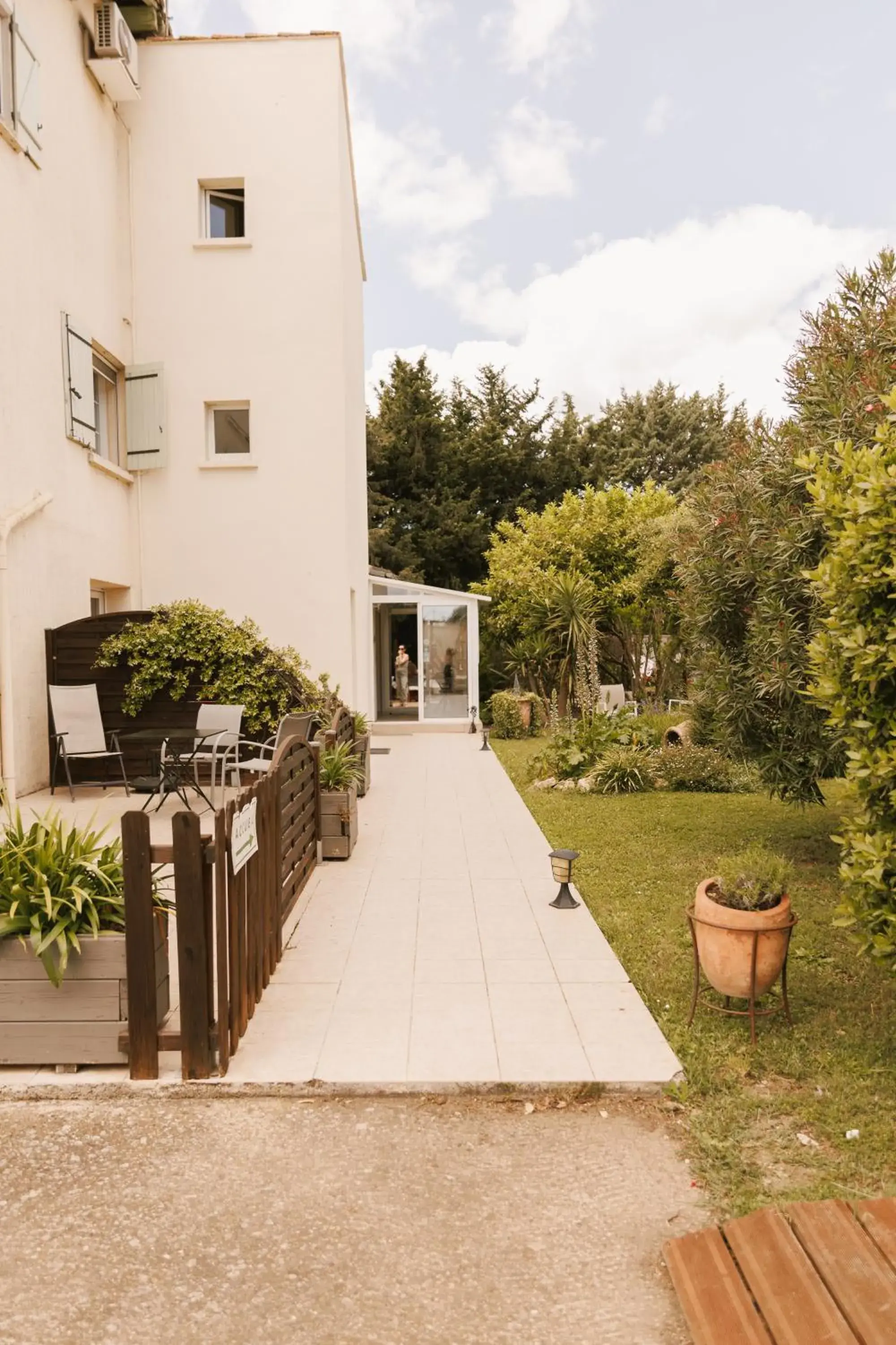 Facade/entrance in Mas Saint-Ange Facade/entrance in Mas Saint-Ange