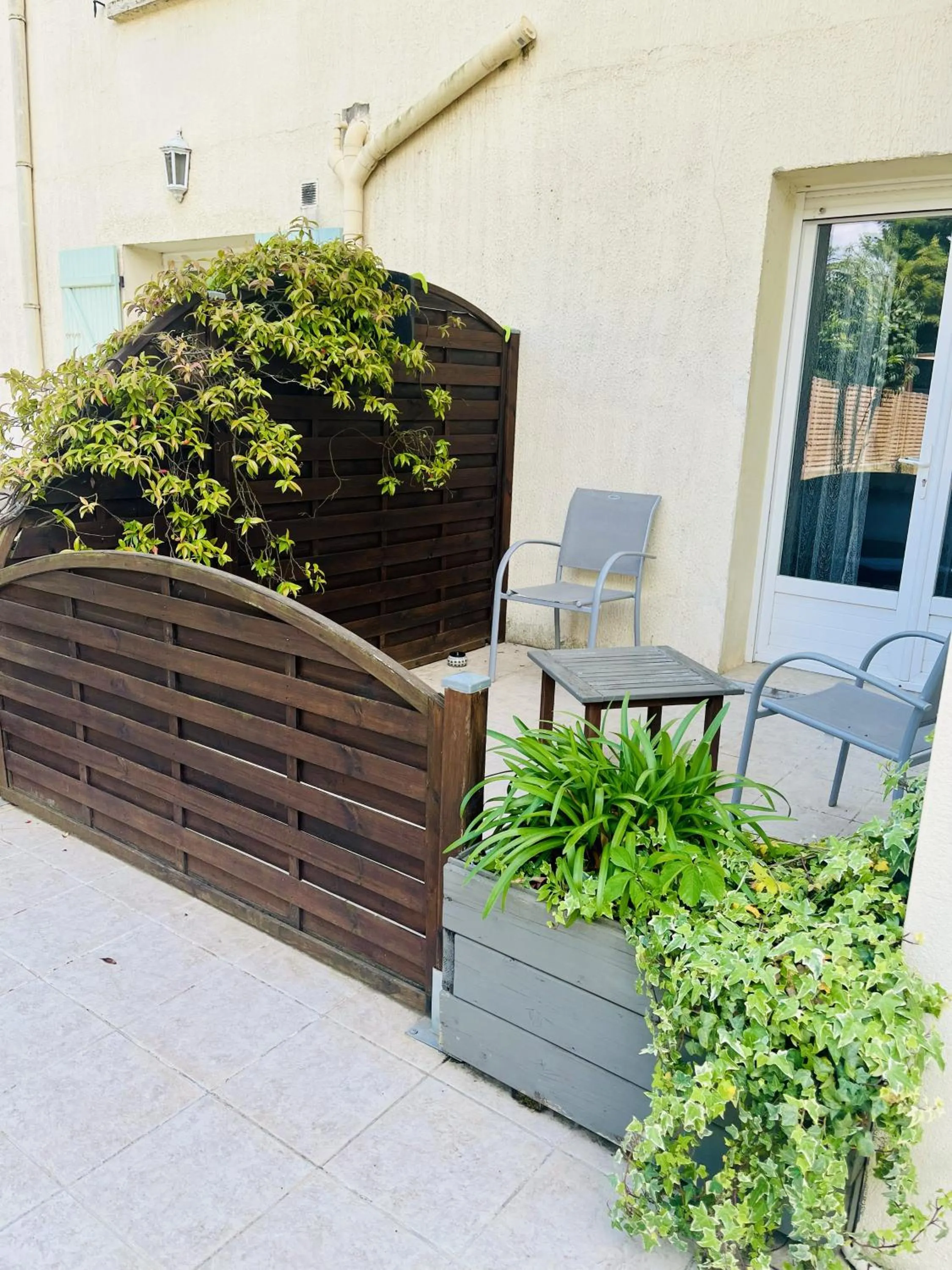 Patio in Mas Saint-Ange