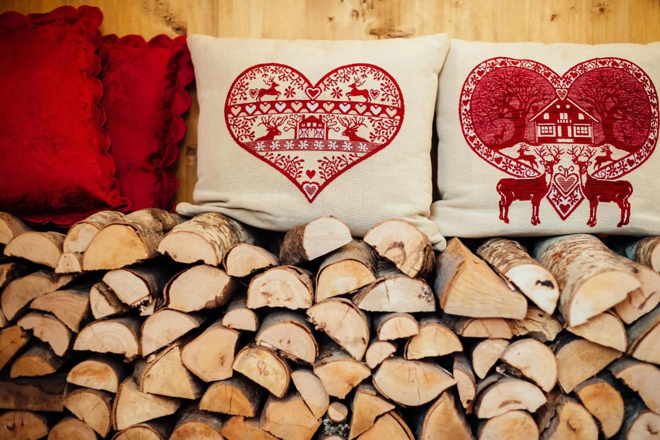 Decorative detail in Hotel Cristallino d'Ampezzo