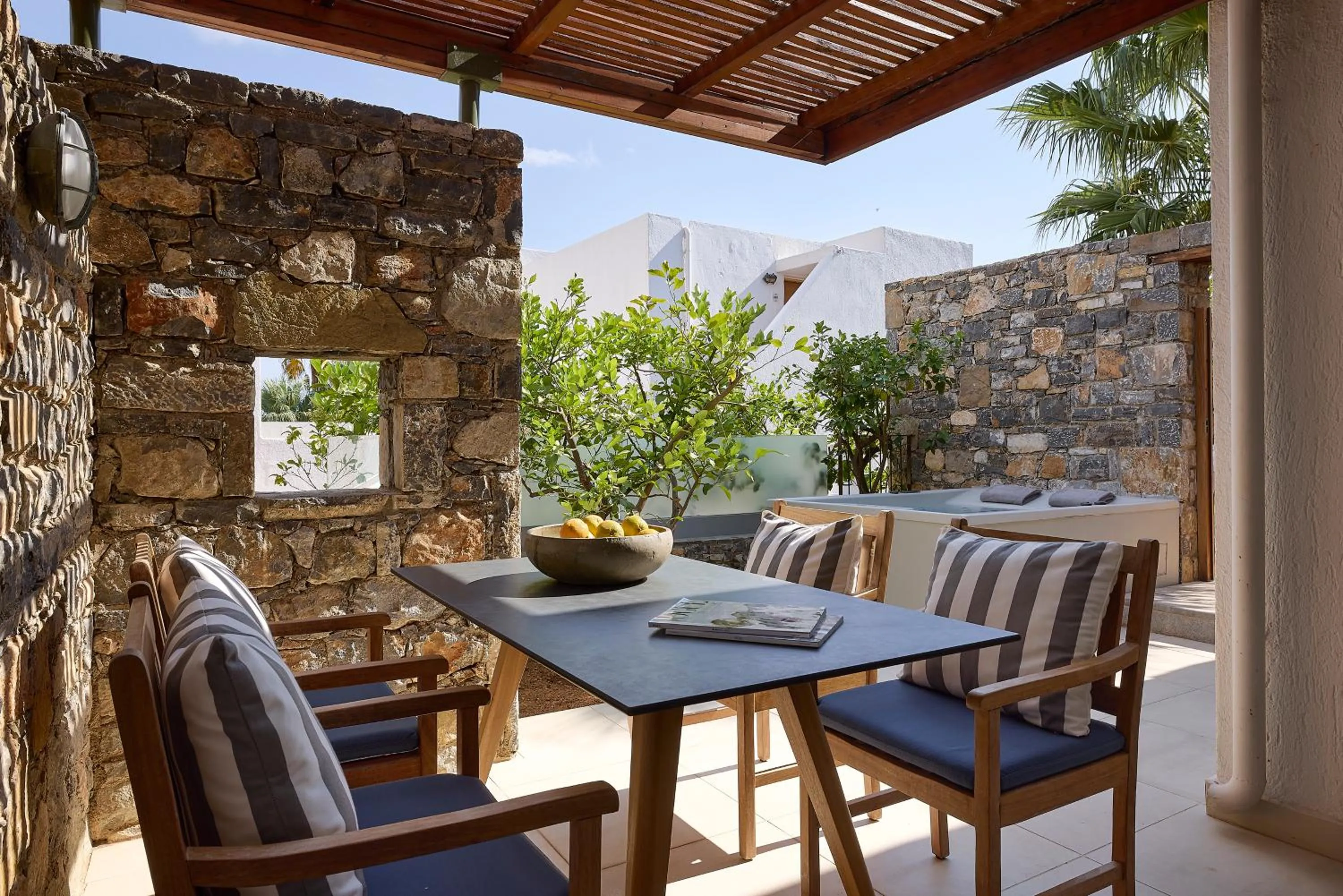 Balcony/Terrace in St. Nicolas Bay Resort Hotel & Villas