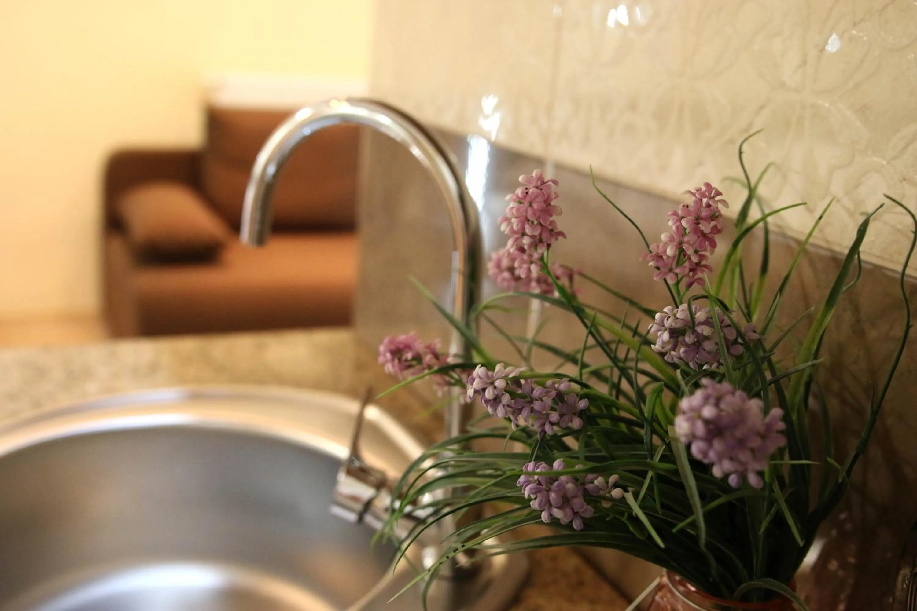 Decorative detail in Orient Apartmanház