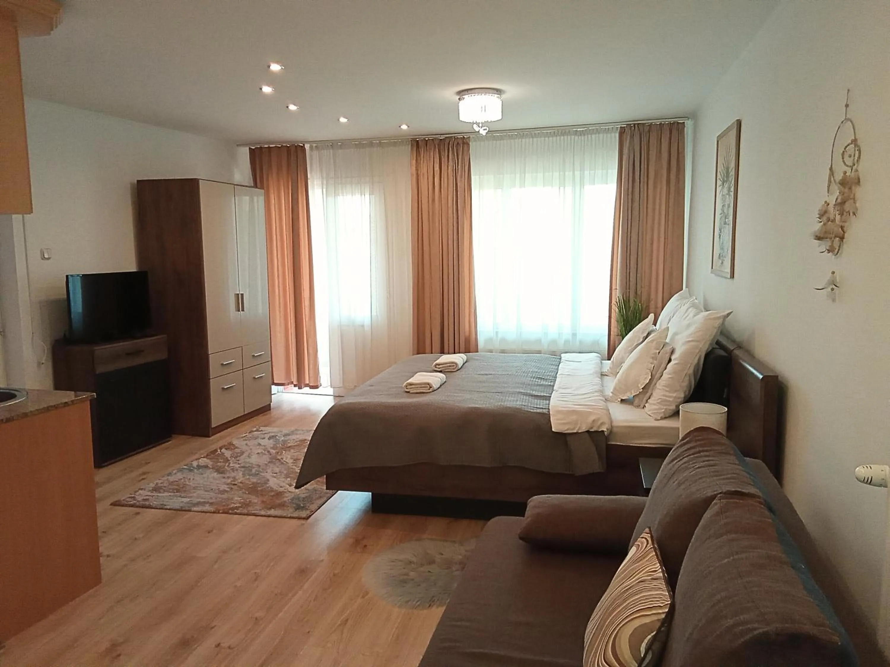 Bed in Orient Apartmanház