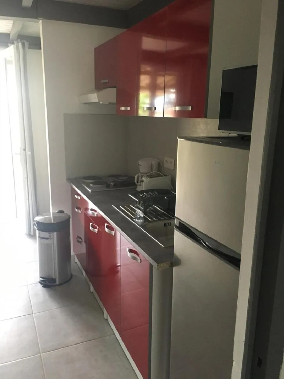 Kitchen or kitchenette in Bungalows Filippi