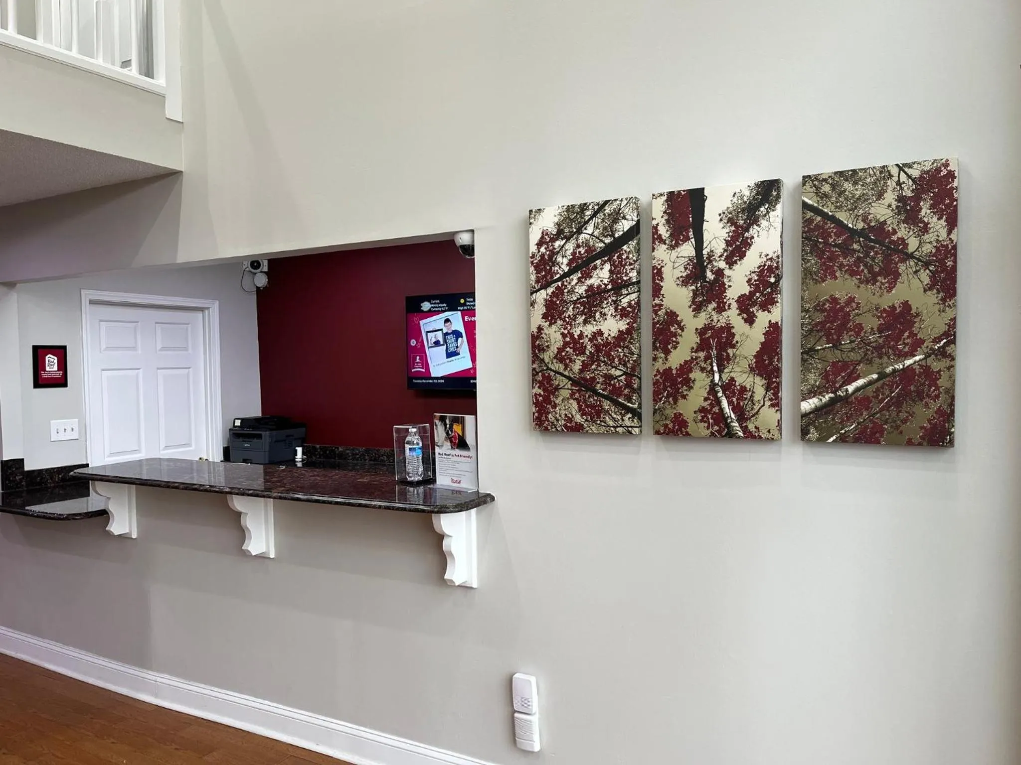 Lobby or reception in Red Roof Inn Rockingham