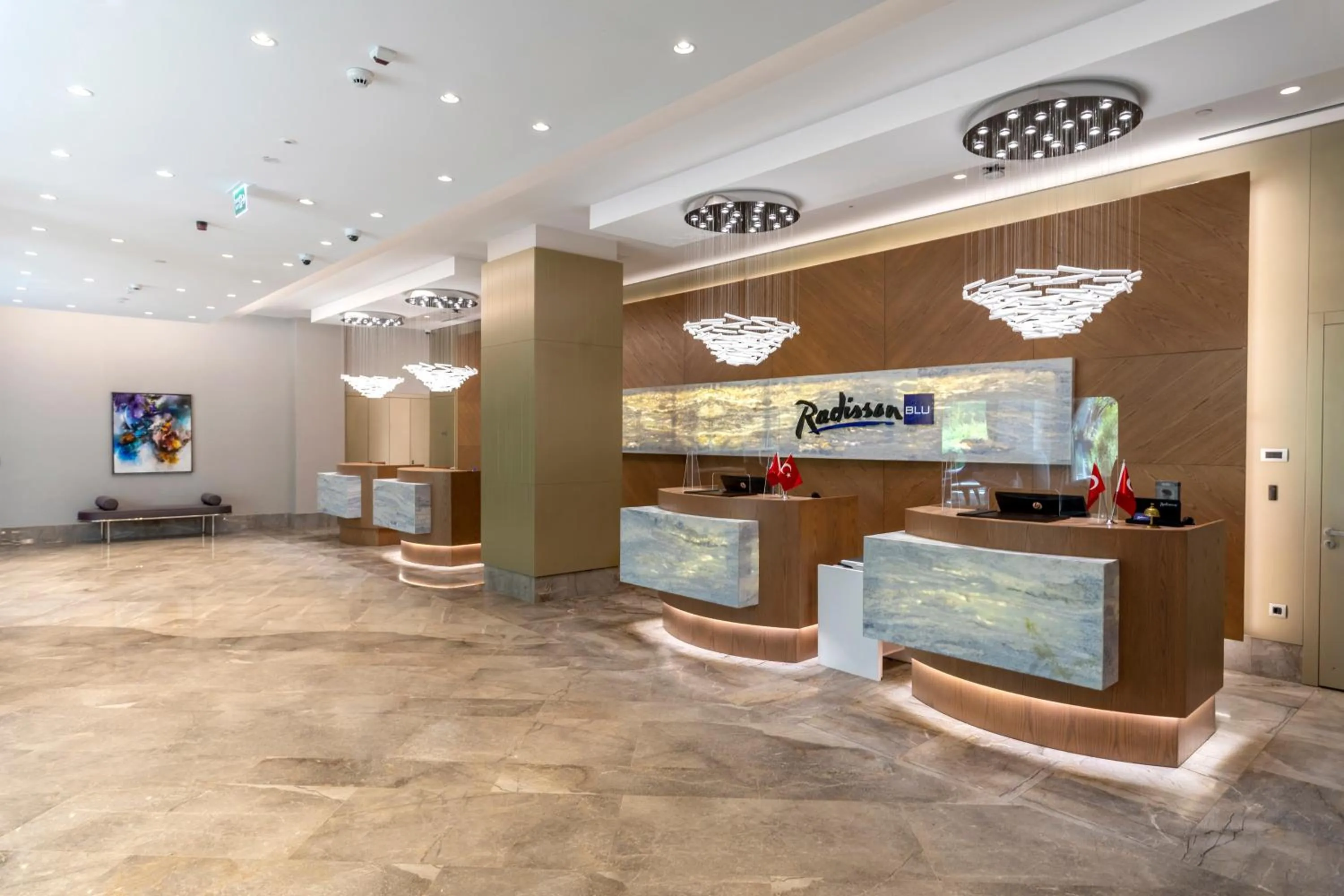 Lobby or reception in Radisson Blu Hotel Trabzon