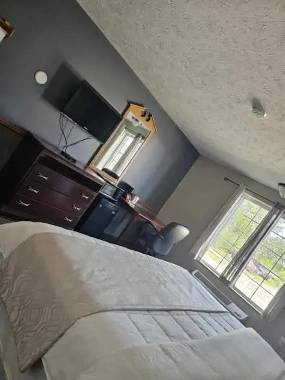 Bed in Platte Valley Inn Bed in Platte Valley Inn