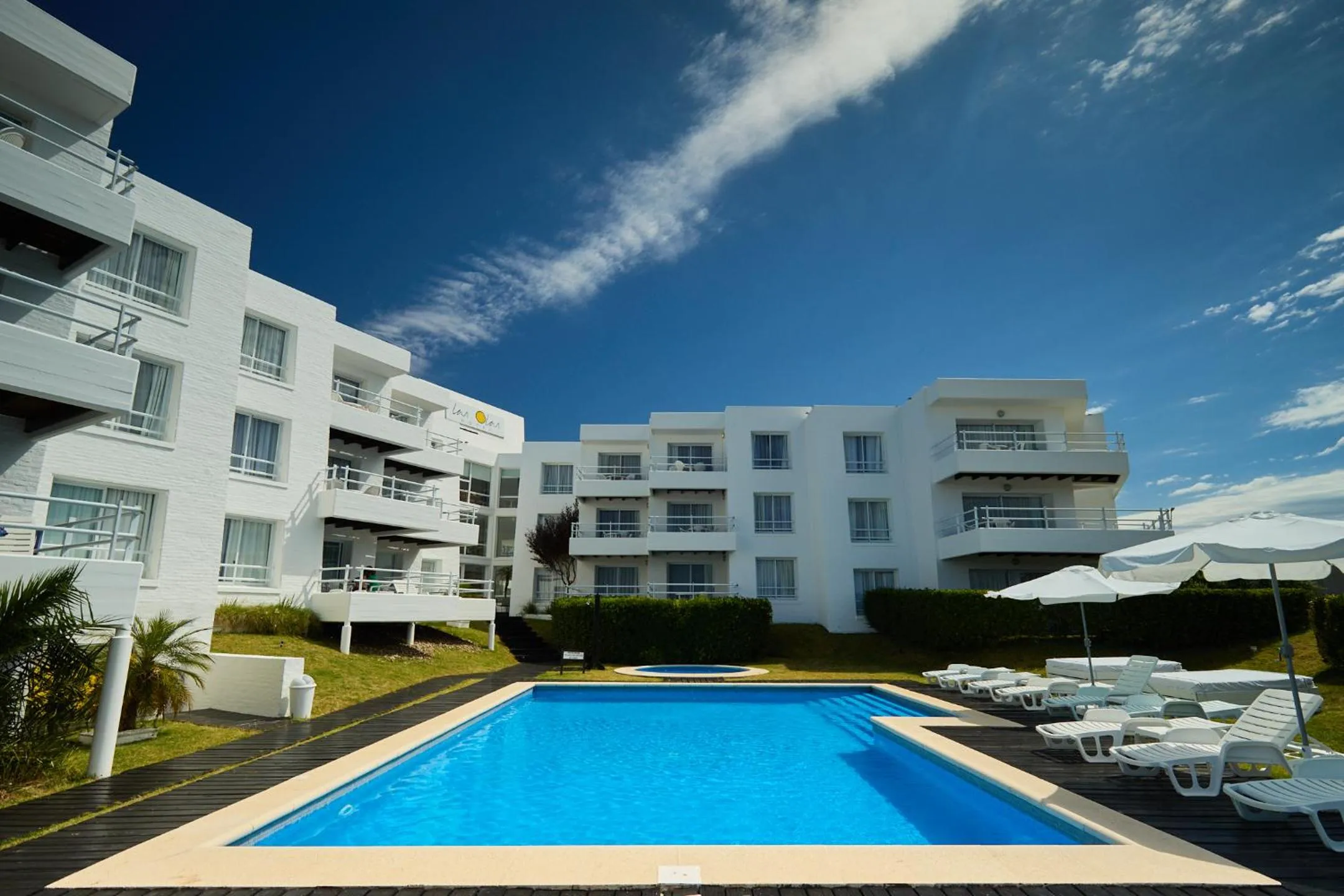 Property building in Hotel Las Olas Resort