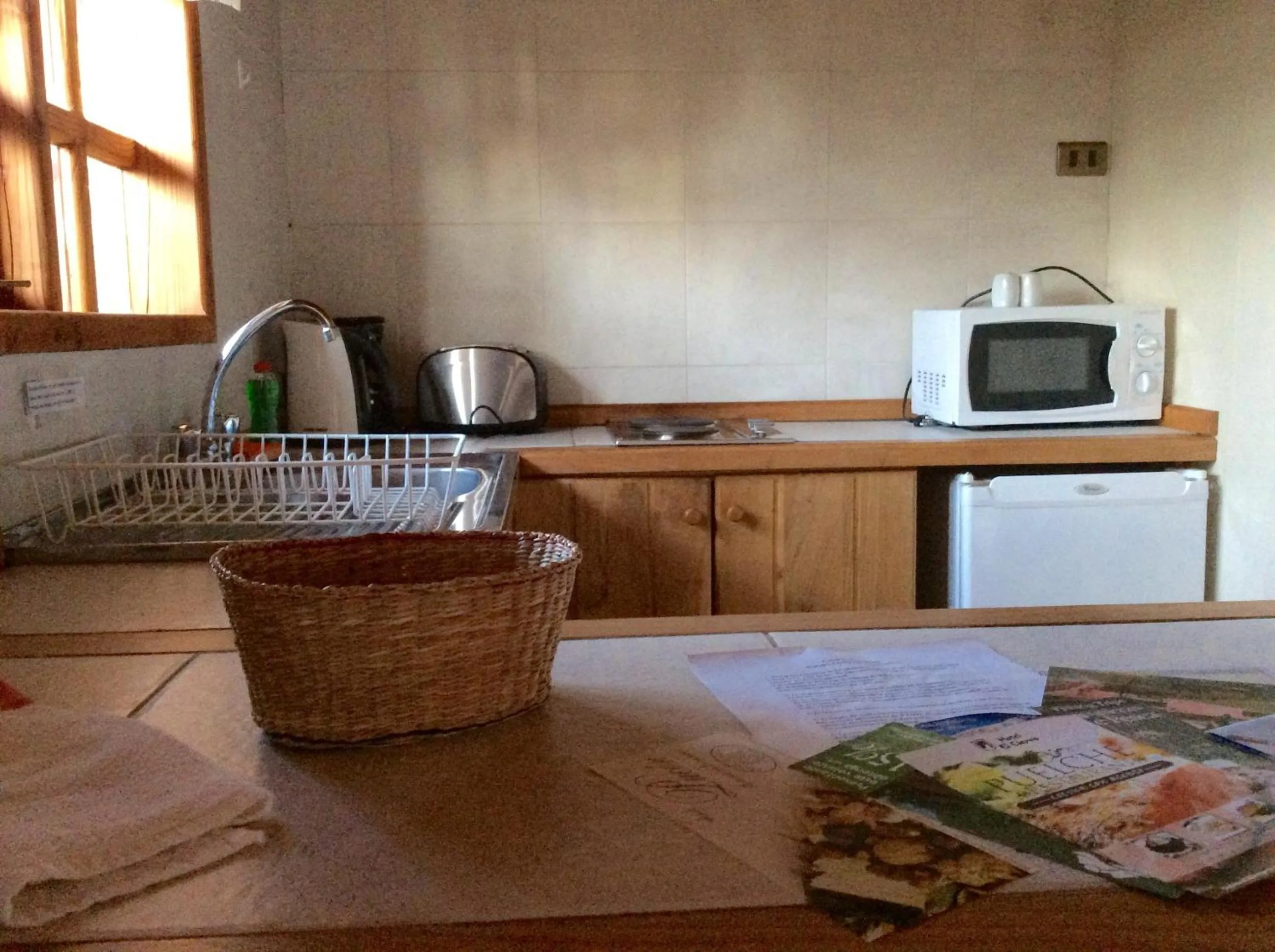 Kitchen or kitchenette in Cabañas Playa Linda
