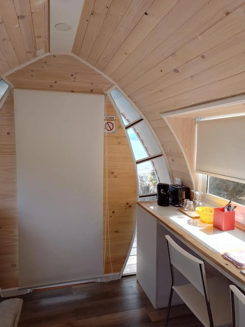 Kitchen or kitchenette in Cabañas Playa Linda