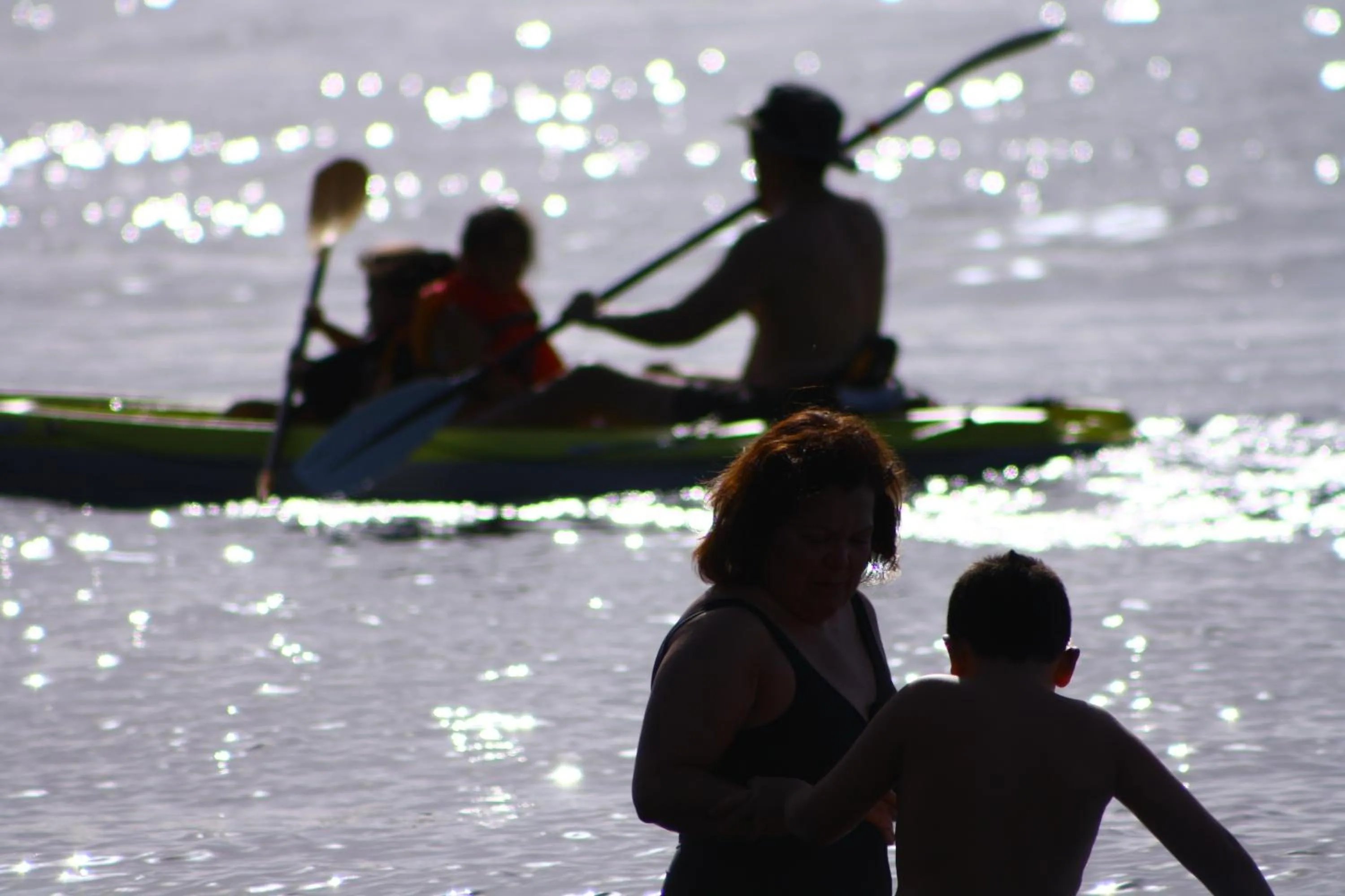 Canoeing in Cabañas Playa Linda