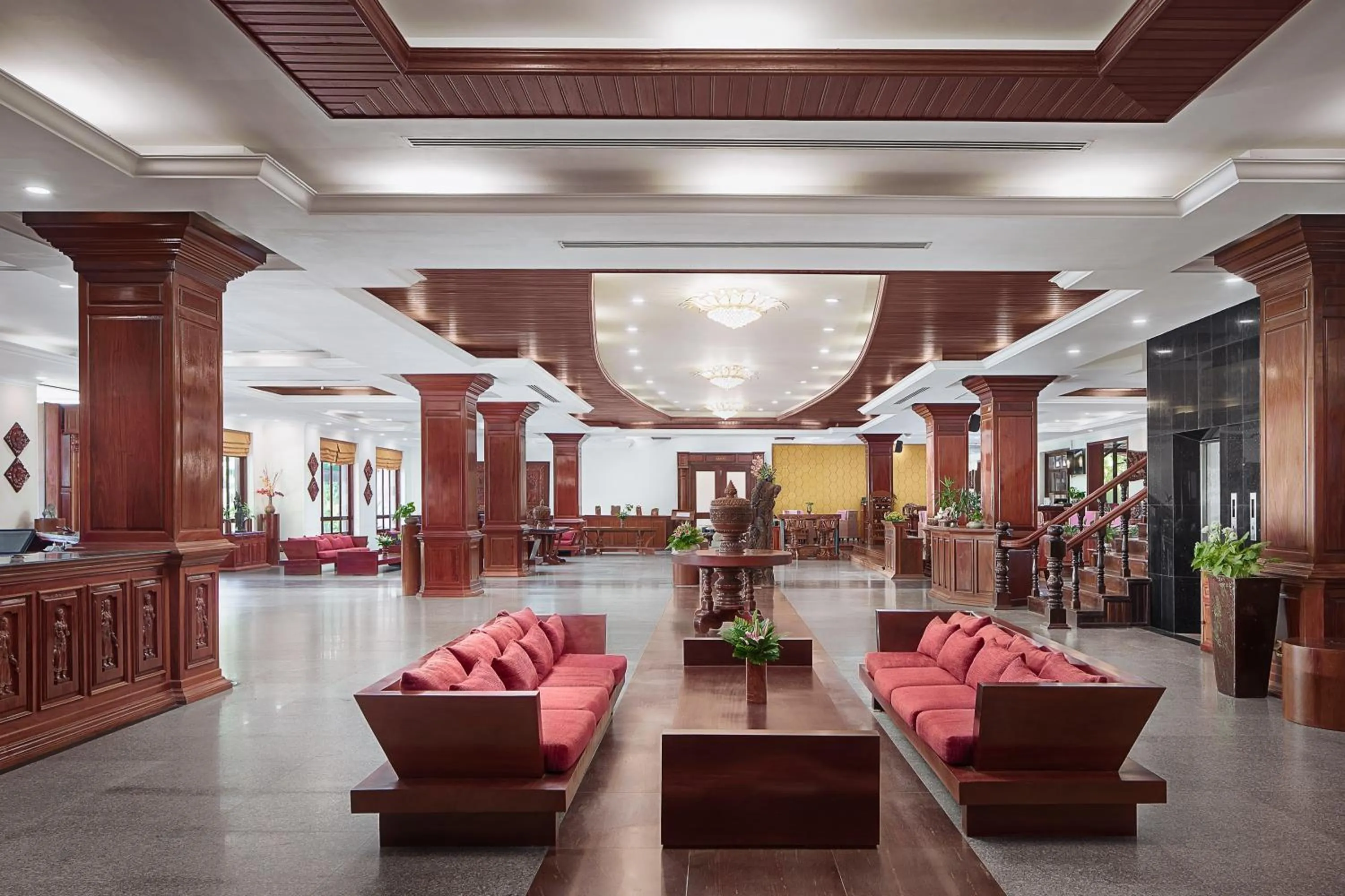 Lobby or reception in Angkor Paradise Hotel