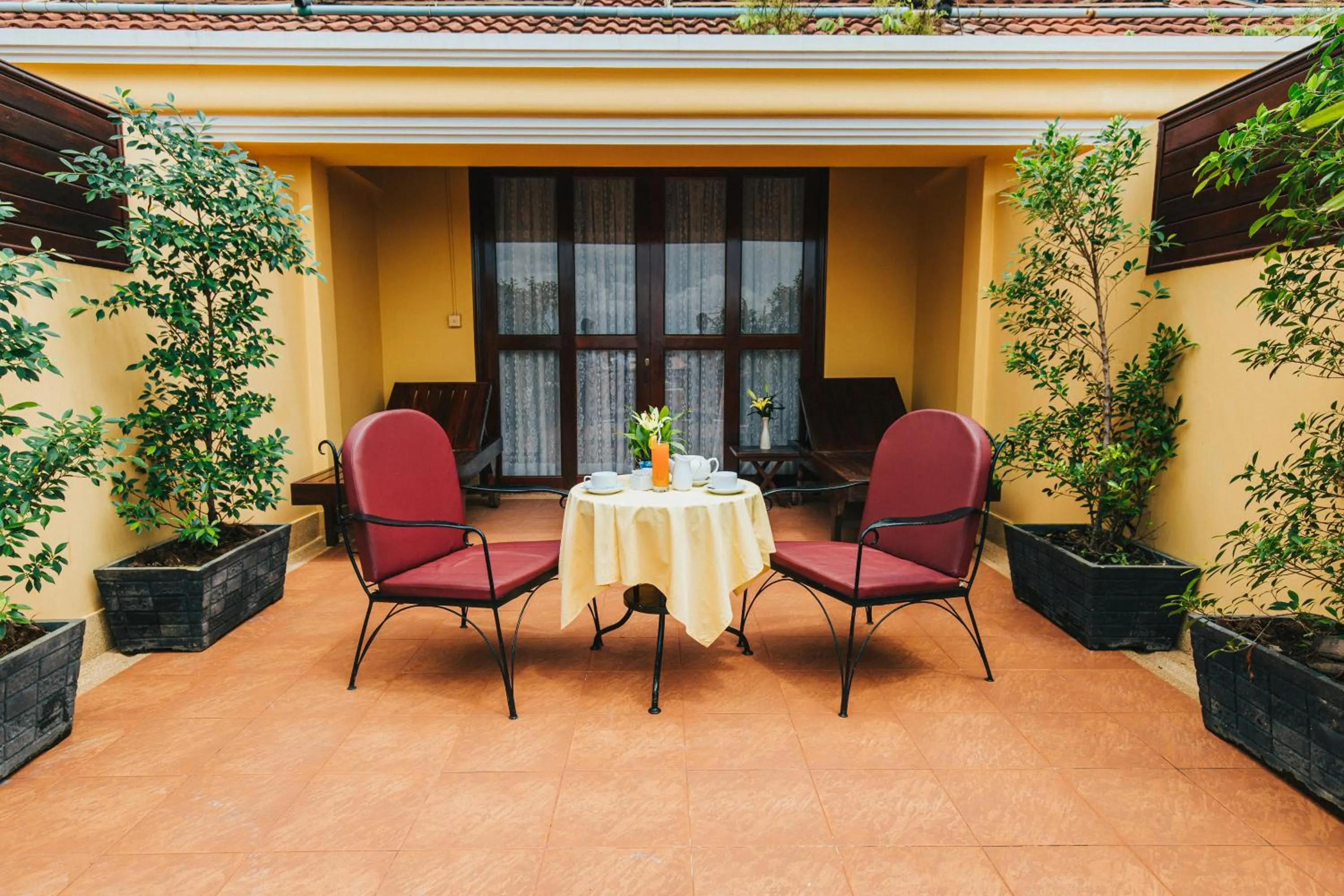 Balcony/Terrace in Angkor Paradise Hotel