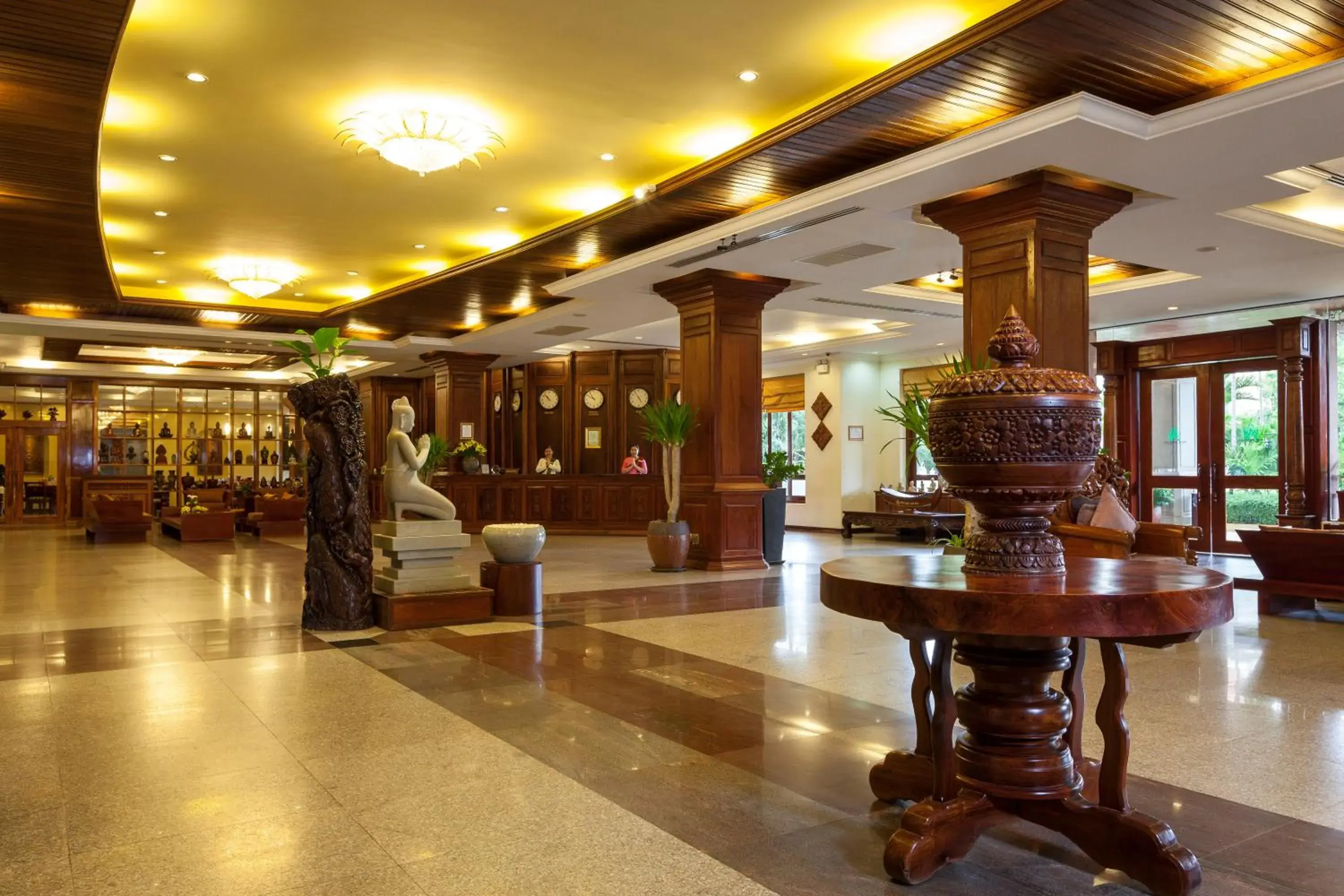 Lobby or reception in Angkor Paradise Hotel