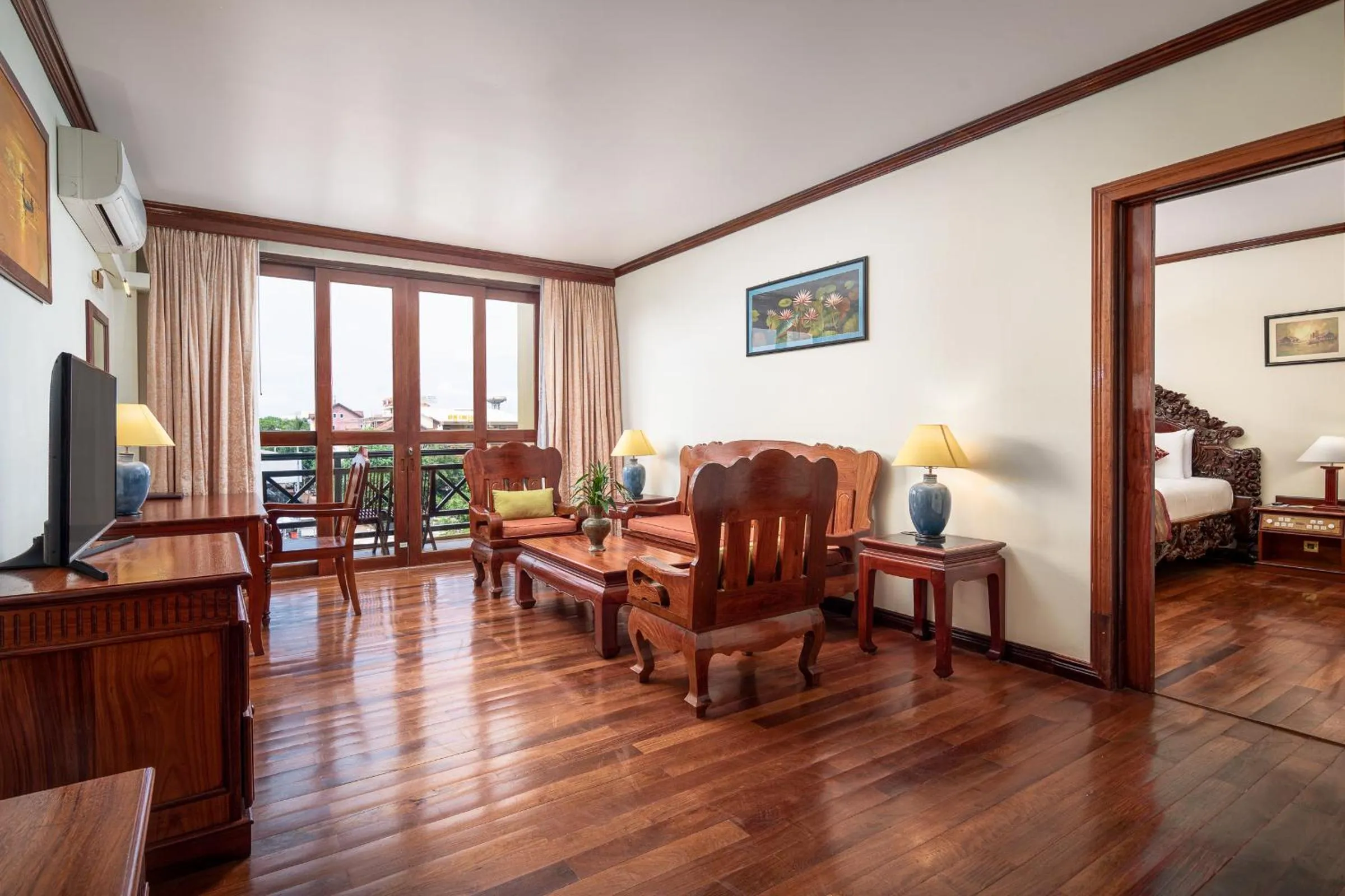 Photo of the whole room in Angkor Paradise Hotel