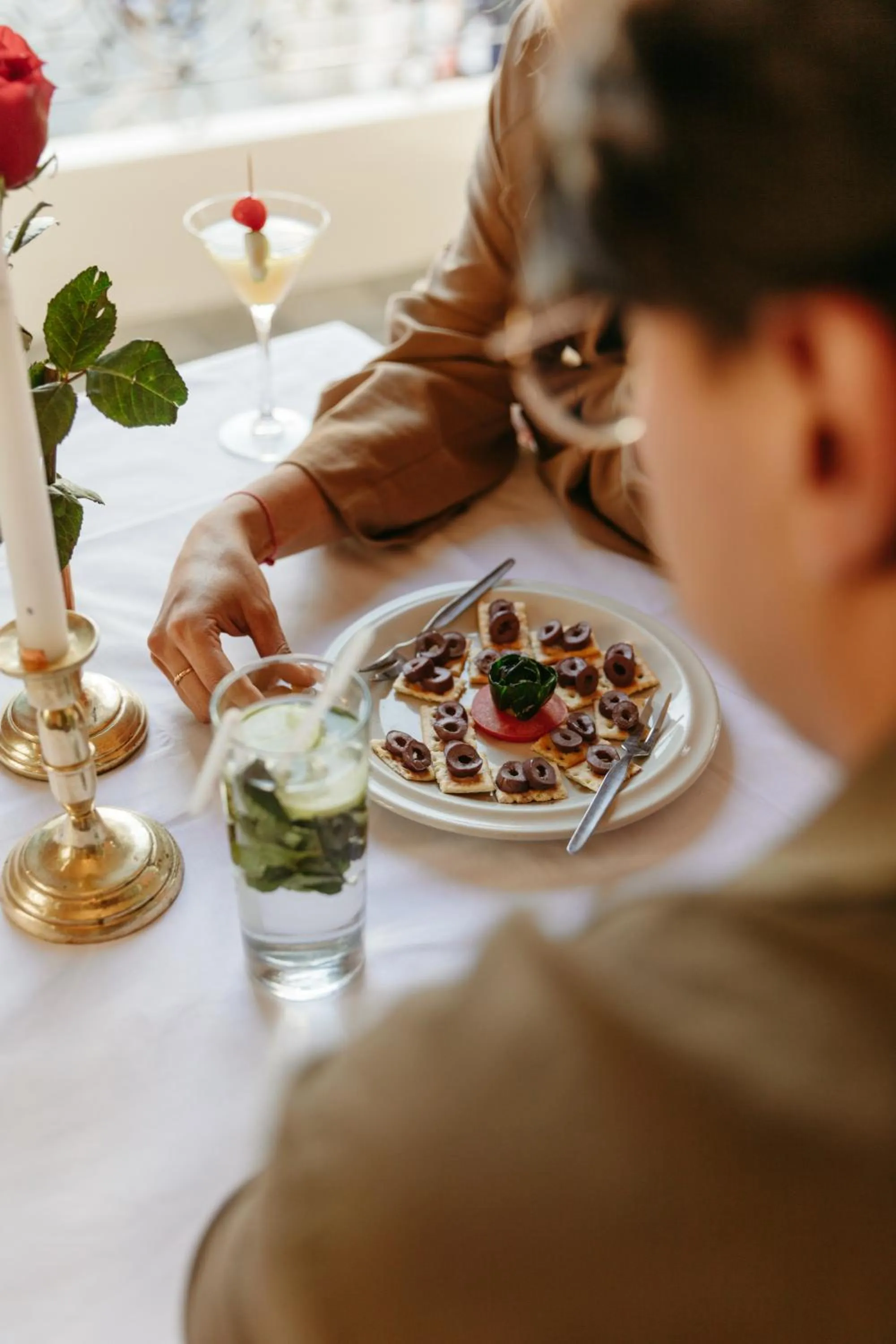 Guests in Plaza Central
