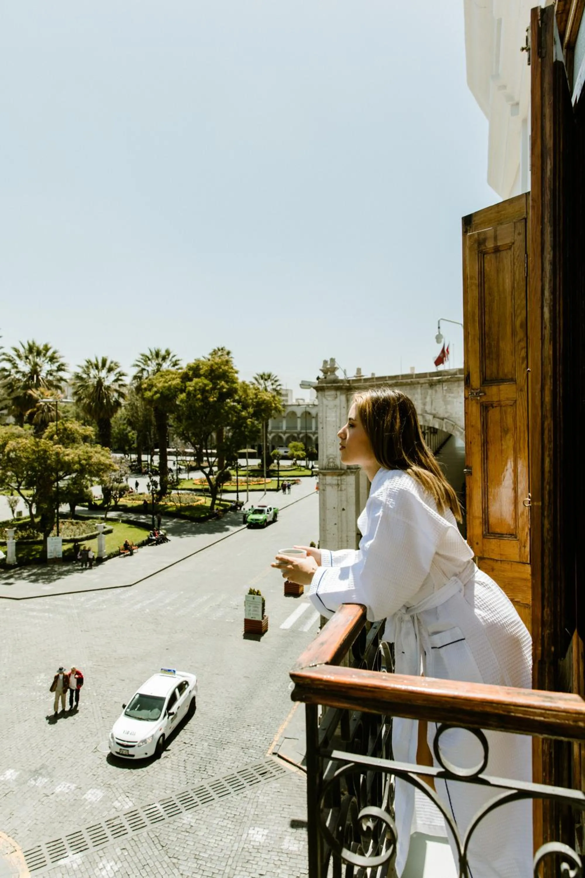 Landmark view in Plaza Central