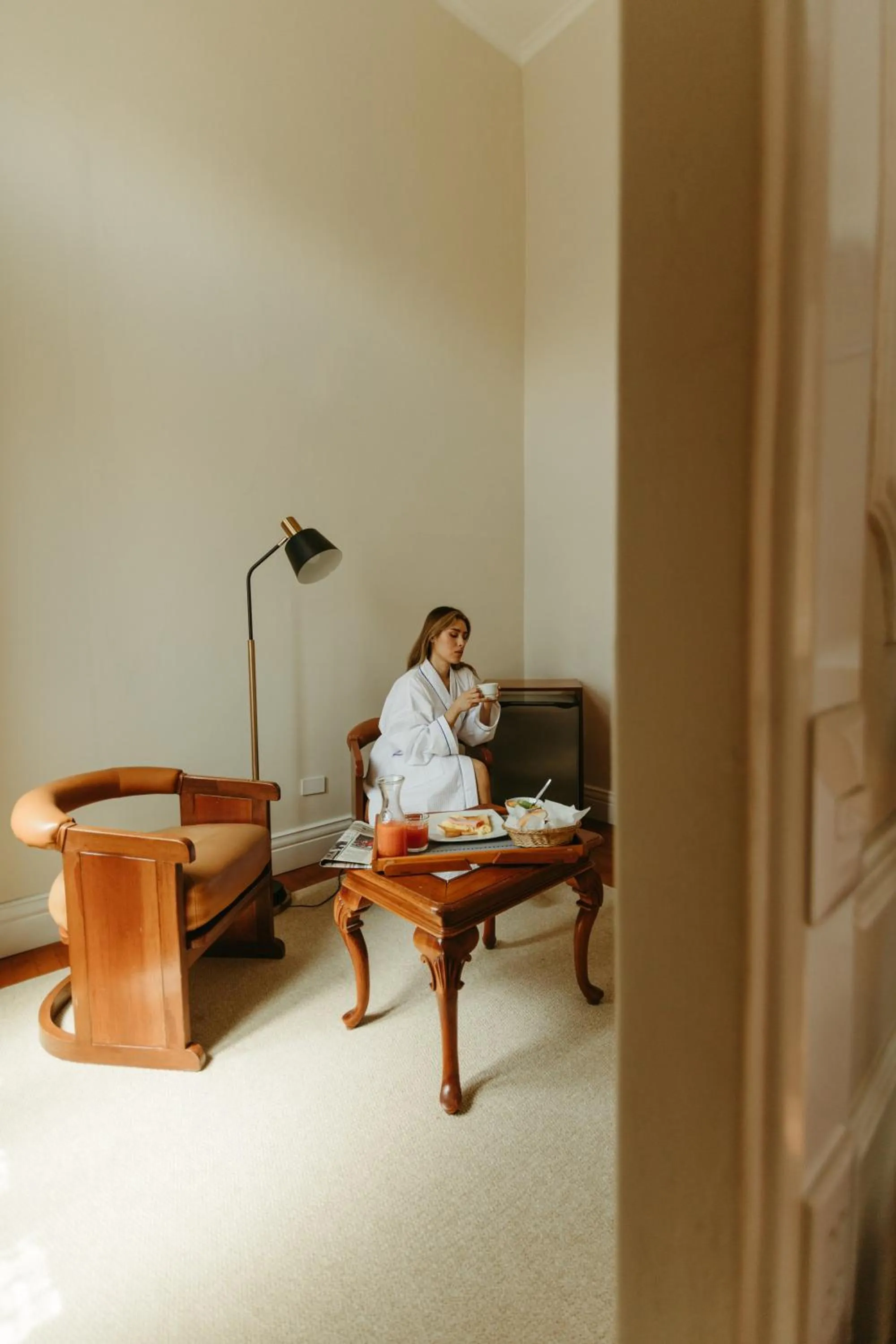 Breakfast in Plaza Central