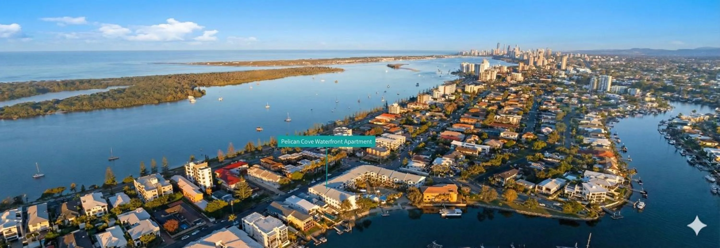 Property building in Pelican Cove Waterfront Apartment