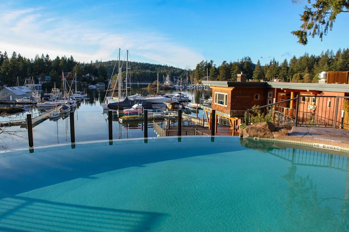 Swimming pool in Painted Boat Resort Spa and Marina