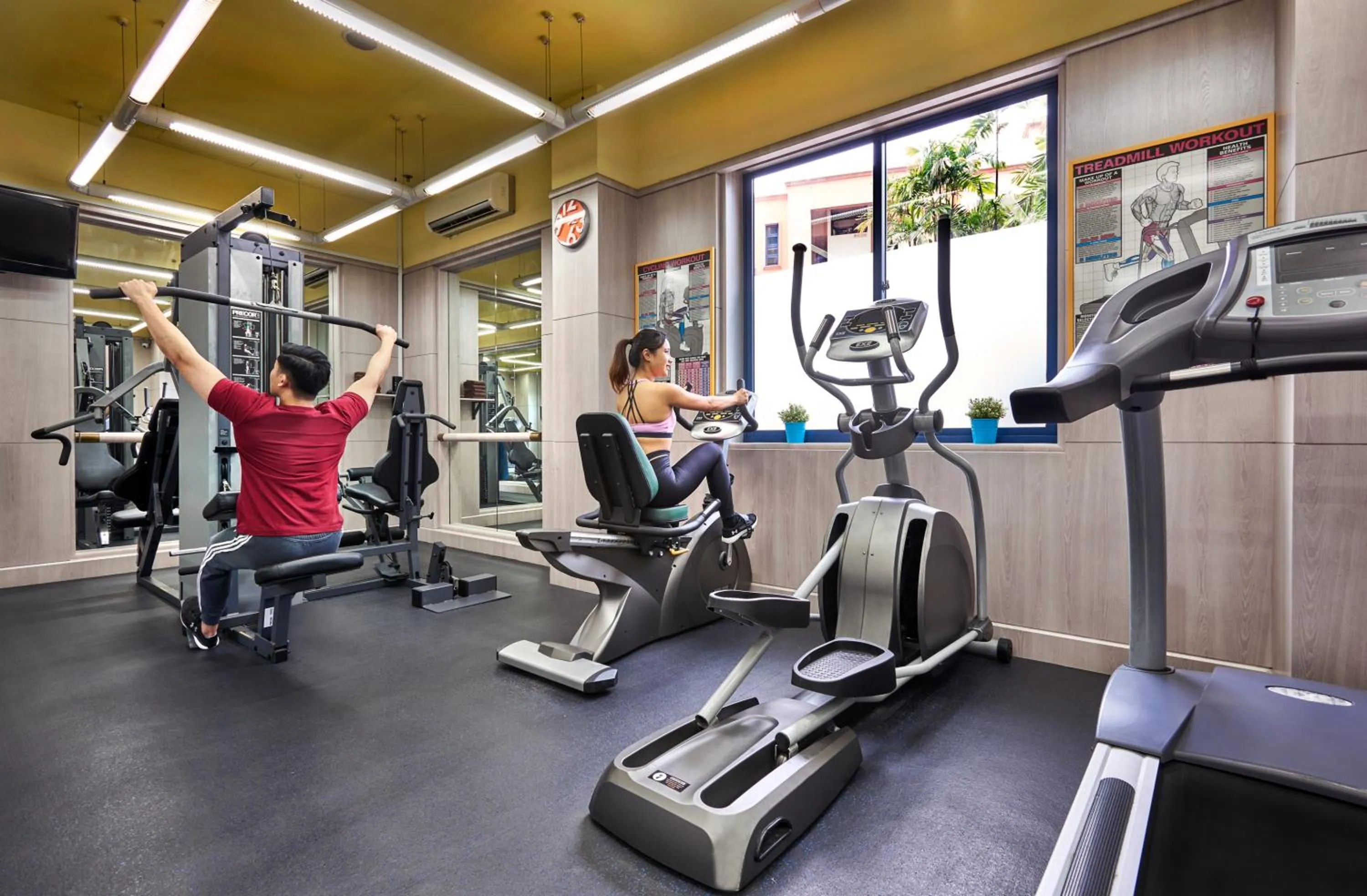 Fitness centre/facilities in Village Residence Robertson Quay by Far East Hospitality